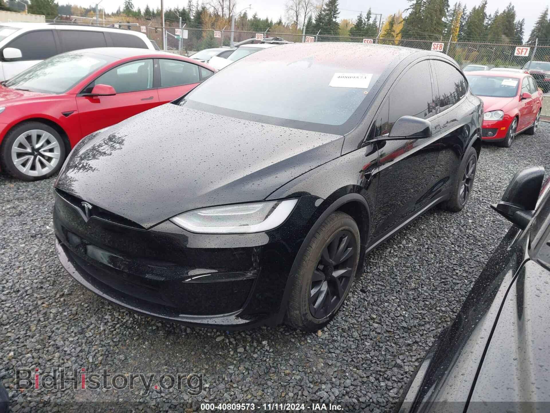 2023 TESLA MODEL X - VIN: 7SAXCBE53PF378415 - Фото 2