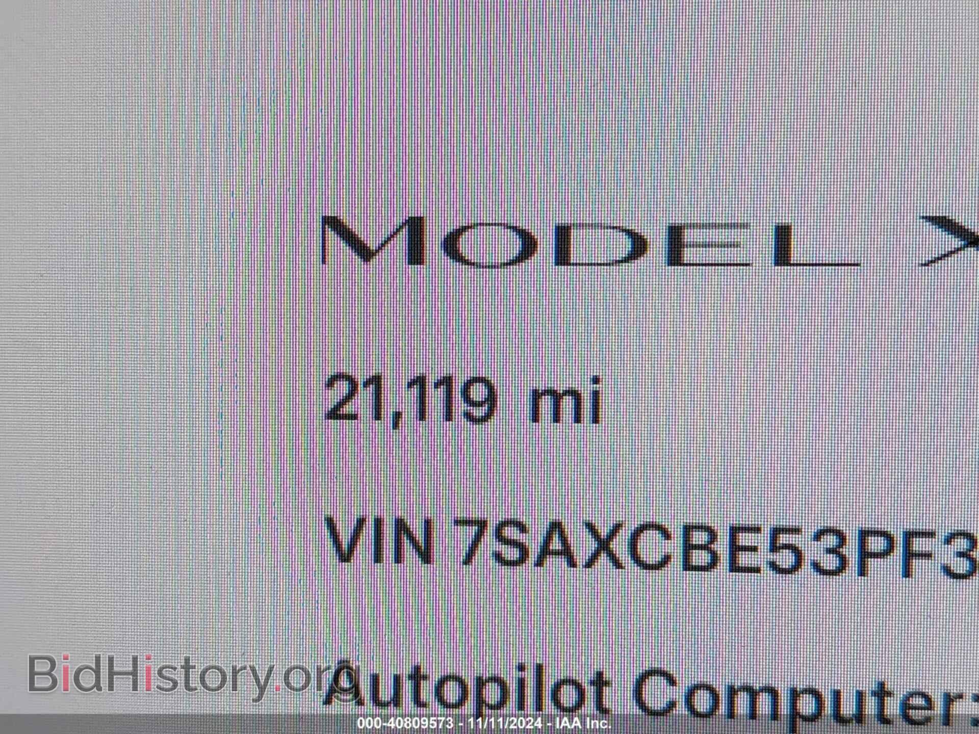 2023 TESLA MODEL X - VIN: 7SAXCBE53PF378415 - Фото 16