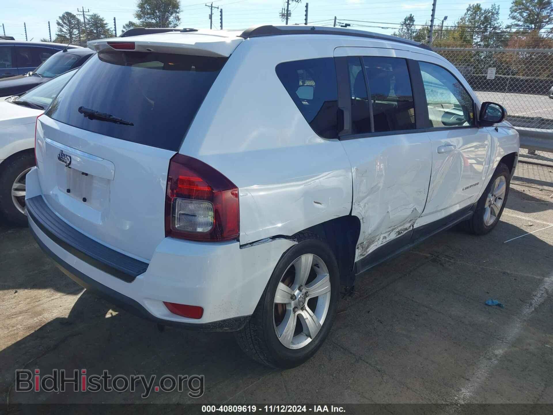 2016 JEEP COMPASS - VIN: 1C4NJCBB2GD514616 - Фото 4