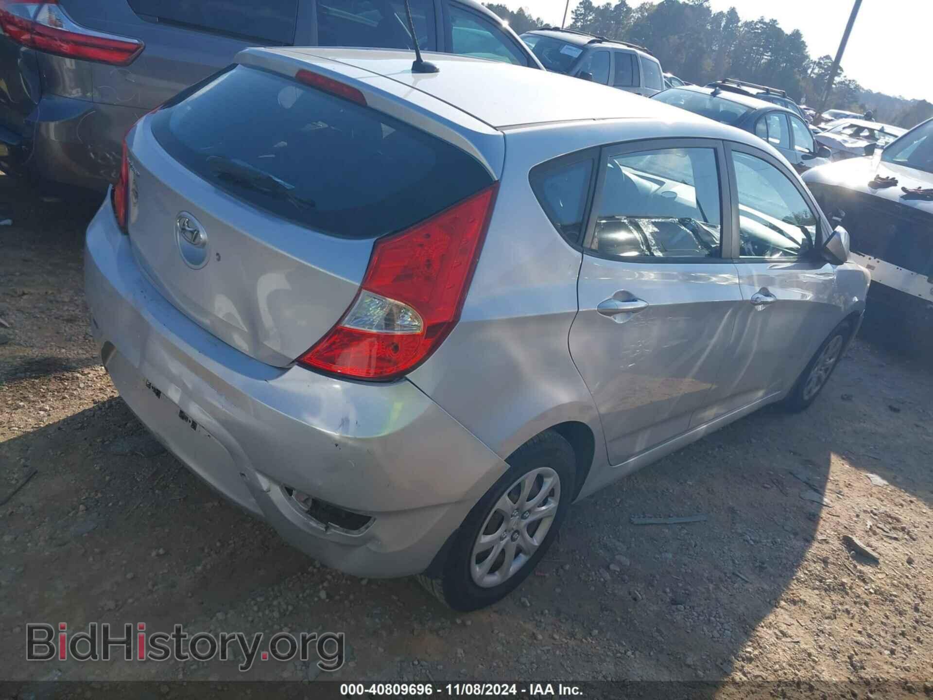 2014 HYUNDAI ACCENT - VIN: KMHCT5AEXEU157848 - Фото 4