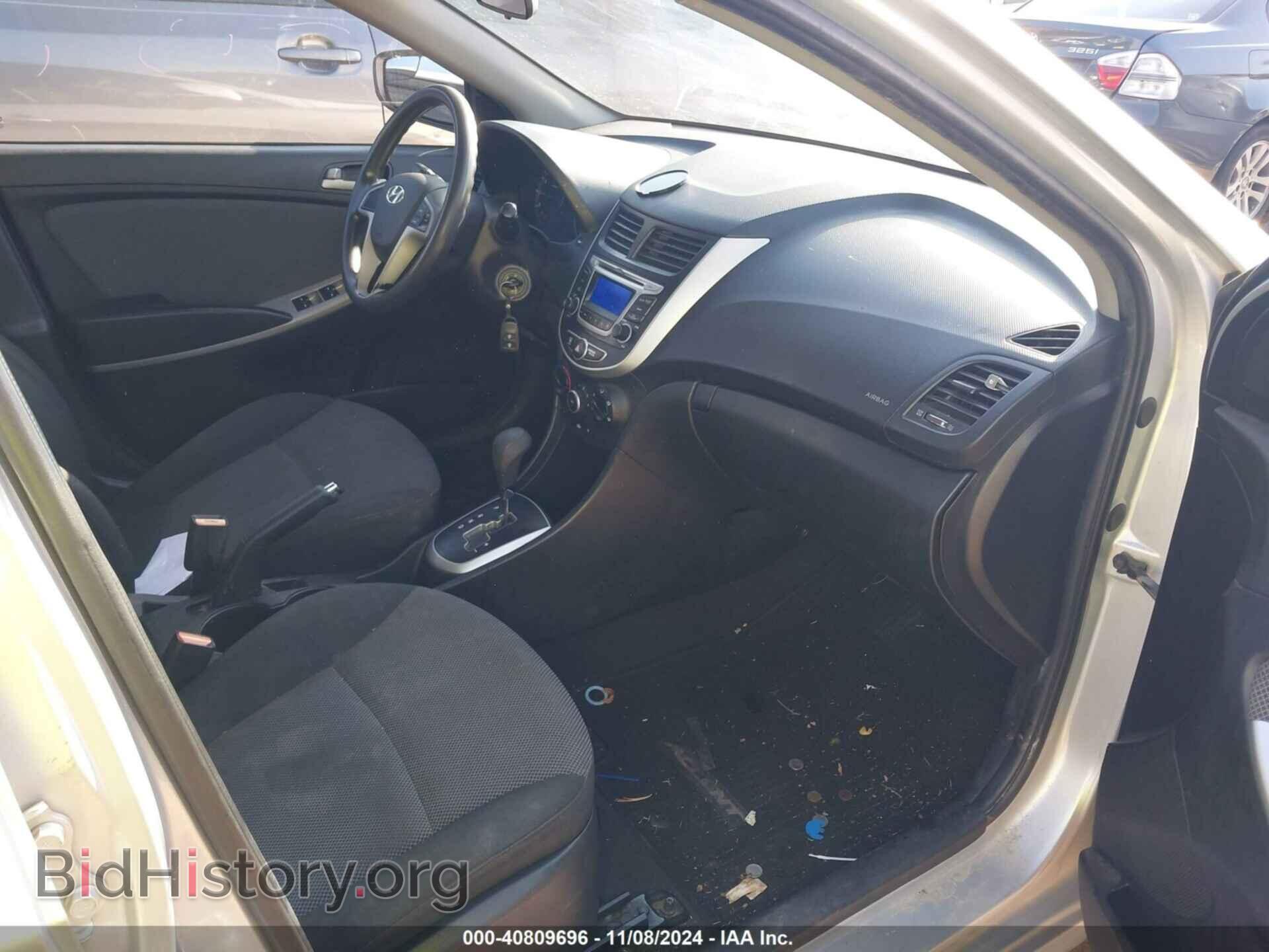 2014 HYUNDAI ACCENT - VIN: KMHCT5AEXEU157848 - Фото 5
