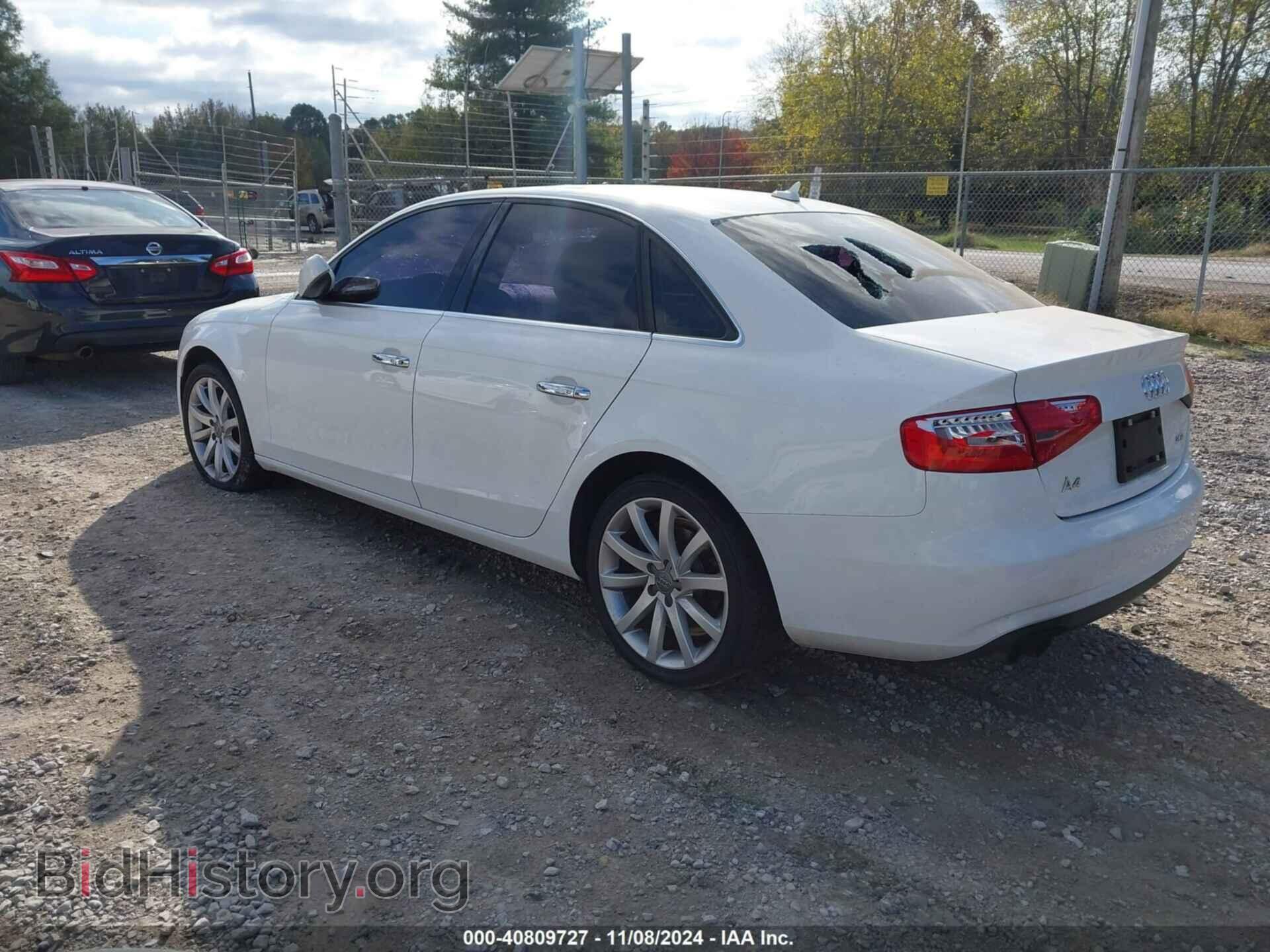 2013 AUDI A4 - VIN: WAUAFAFL7DN047574 - Фото 3