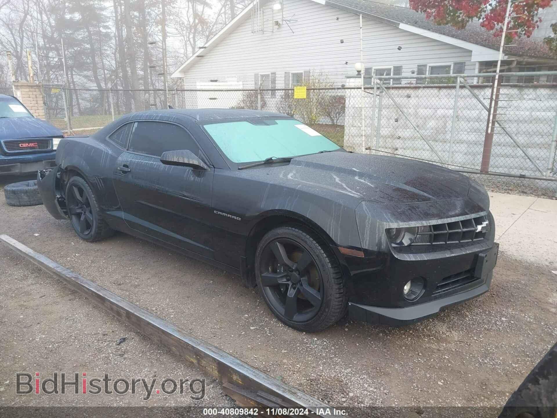 Photo 2G1FB1E37D9112683 - CHEVROLET CAMARO 2013