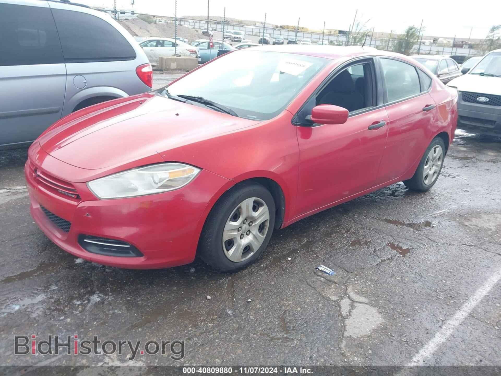 2013 DODGE DART - VIN: 1C3CDFAA7DD197943 - Фото 2