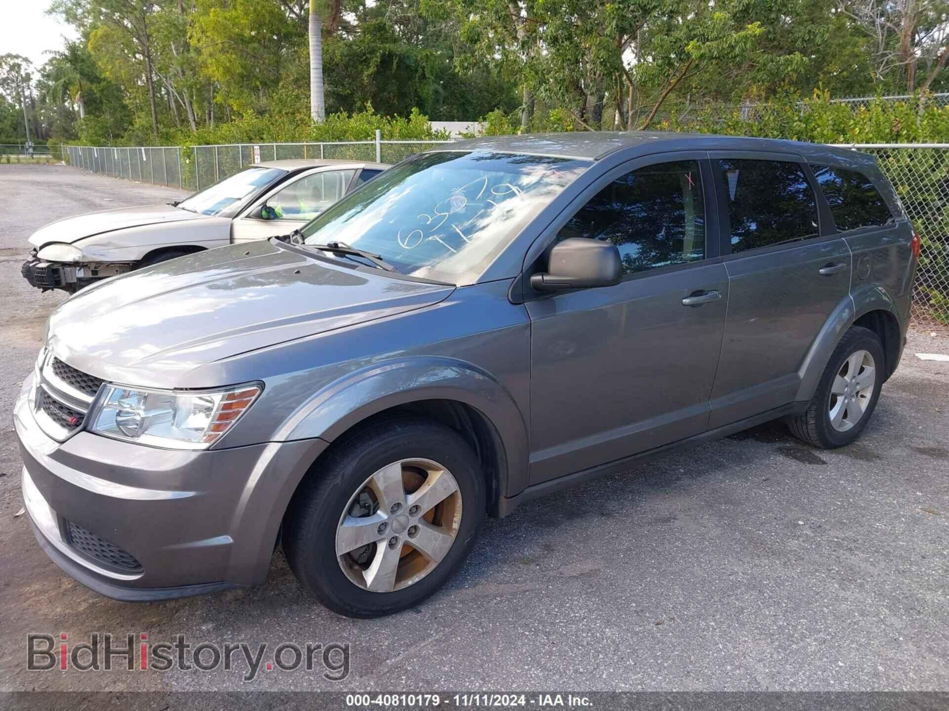2013 DODGE JOURNEY - VIN: 3C4PDCAB2DT626307 - Фото 2