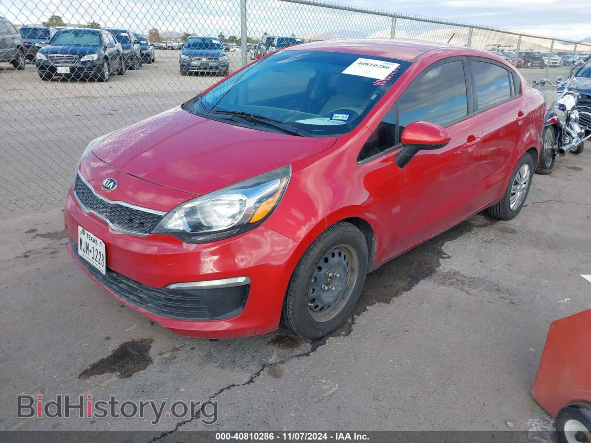 2017 KIA RIO - VIN: KNADN4A32H6039682 - Фото 2