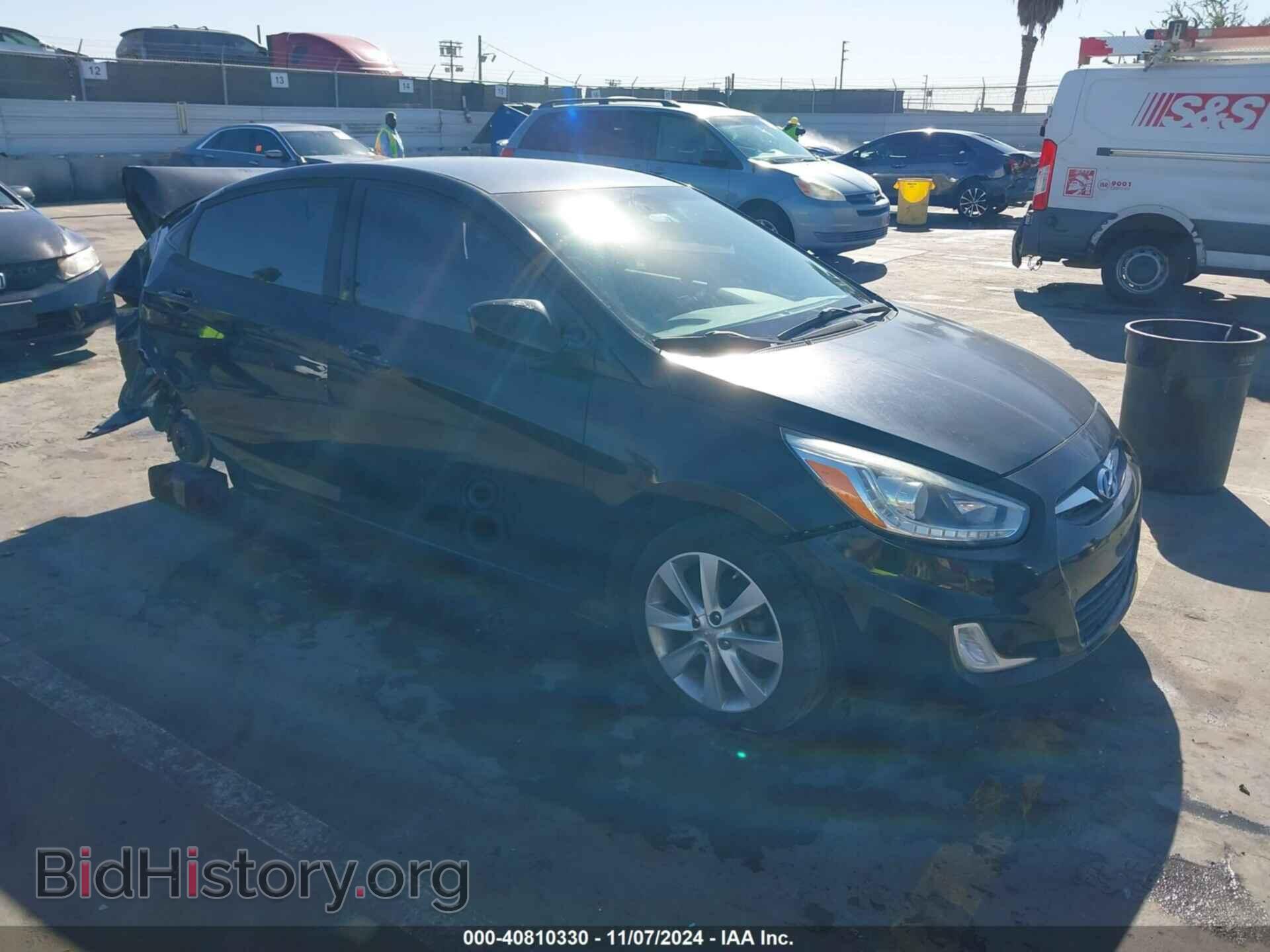 Фотография KMHCU4AEXEU775095 - HYUNDAI ACCENT 2014