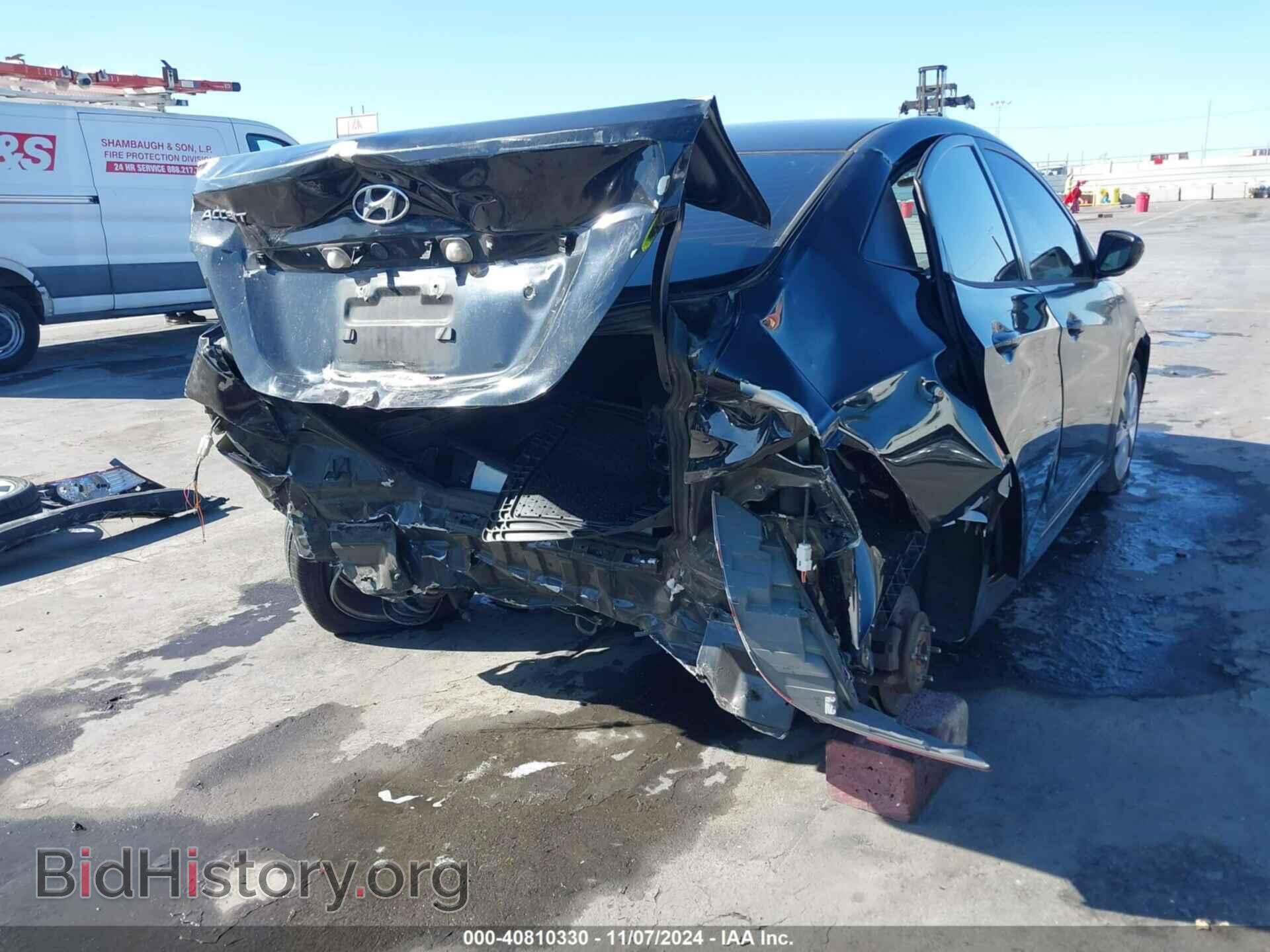 2014 HYUNDAI ACCENT - VIN: KMHCU4AEXEU775095 - Фото 6