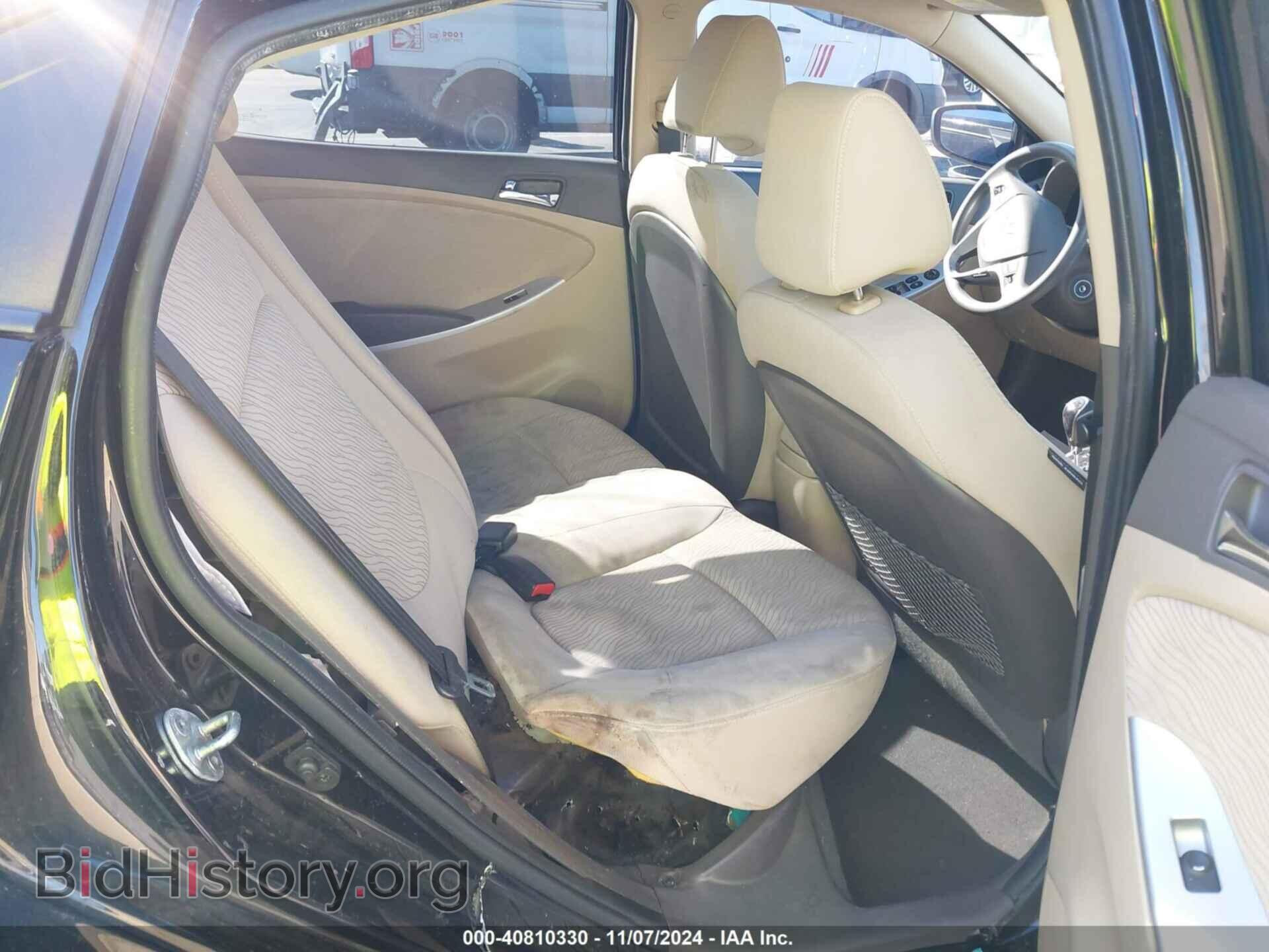2014 HYUNDAI ACCENT - VIN: KMHCU4AEXEU775095 - Фото 8