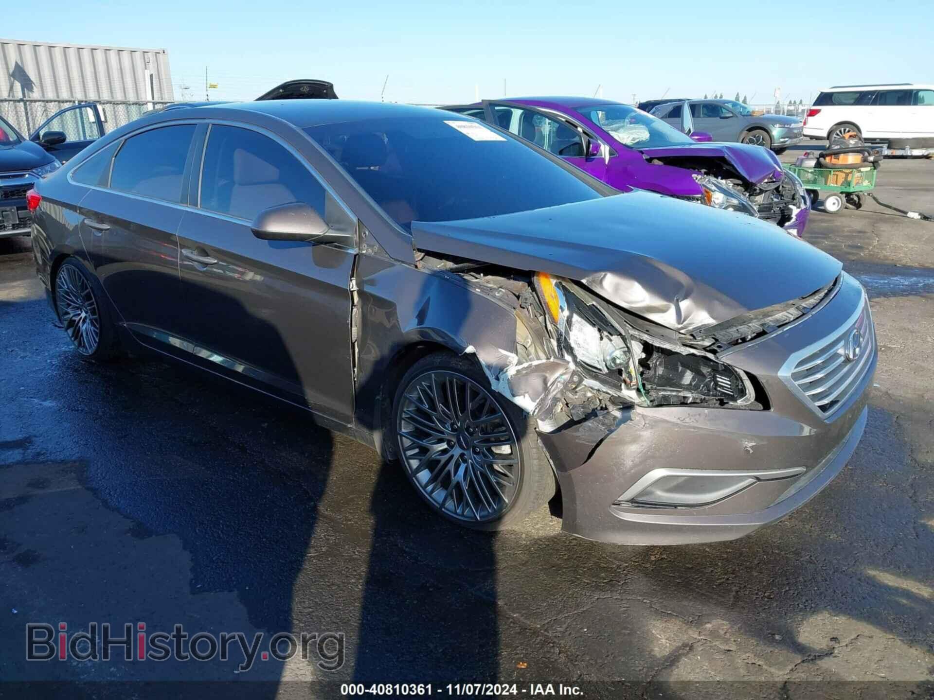 Фотография 5NPE24AF9GH414613 - HYUNDAI SONATA 2016