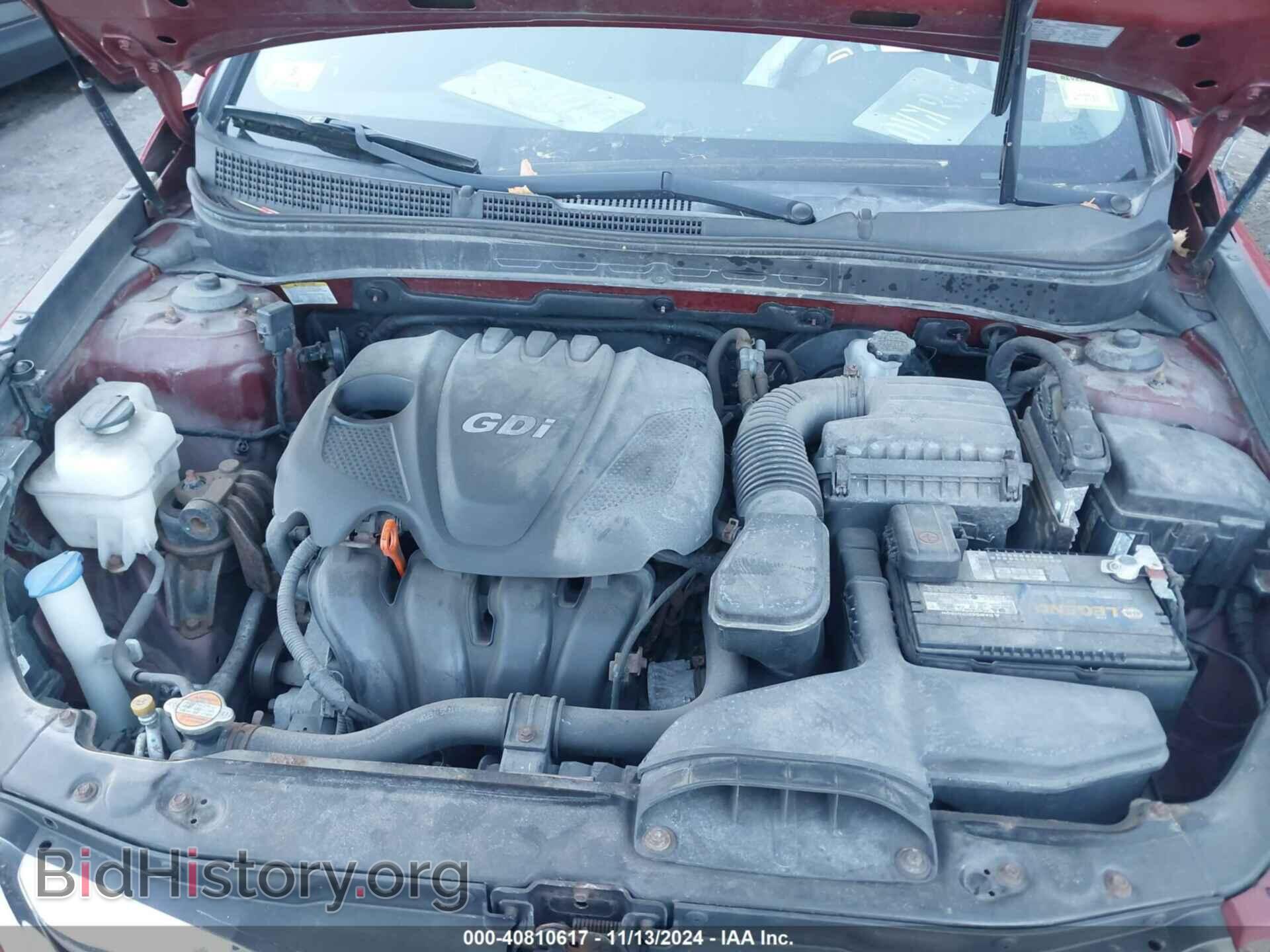 2012 HYUNDAI SONATA - VIN: 5NPEC4AC7CH472507 - Фото 10