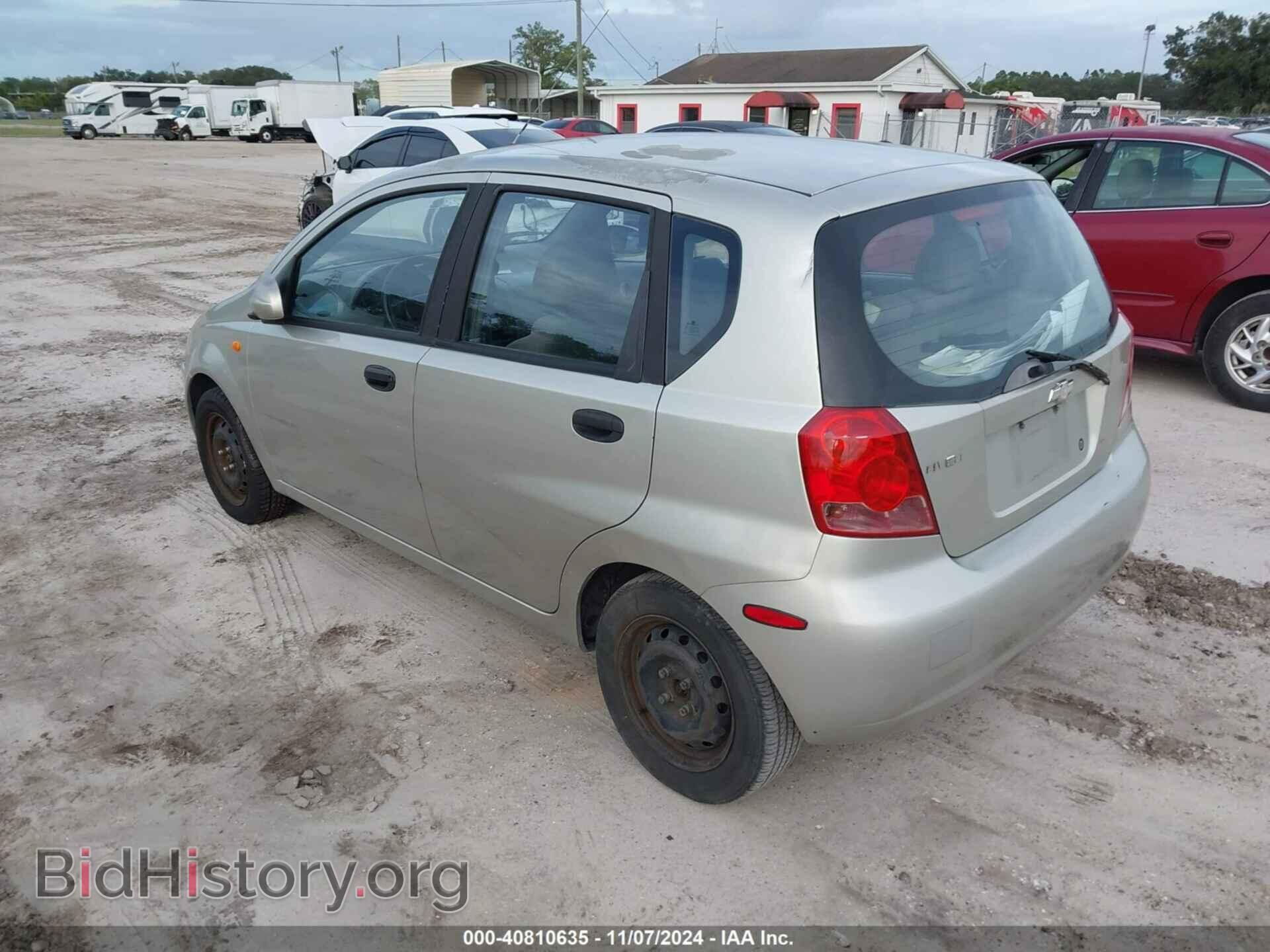 2005 CHEVROLET AVEO - VIN: KL1TD62665B367039 - Фото 3