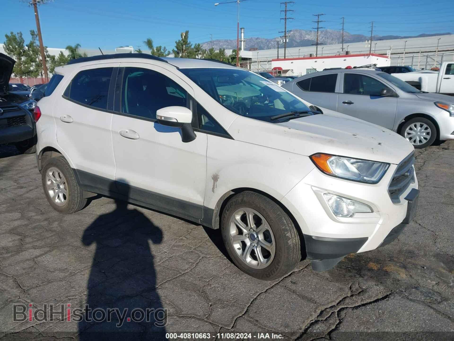 Фотография MAJ3P1TE3JC227341 - FORD ECOSPORT 2018