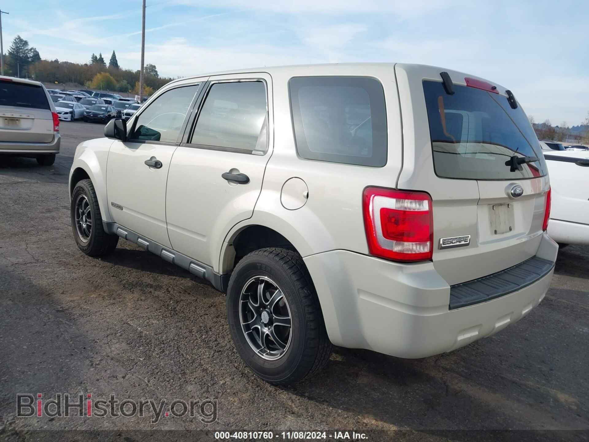 2008 FORD ESCAPE - VIN: 1FMCU02Z38KB00456 - Фото 3