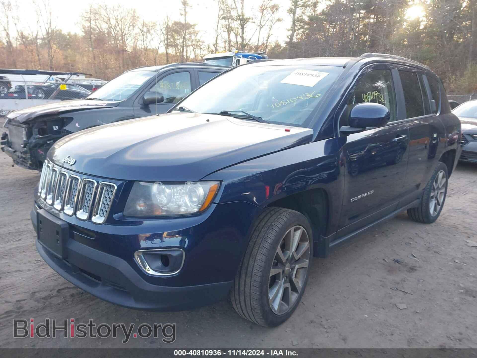 2014 JEEP COMPASS - VIN: 1C4NJDCB8ED796147 - Фото 2