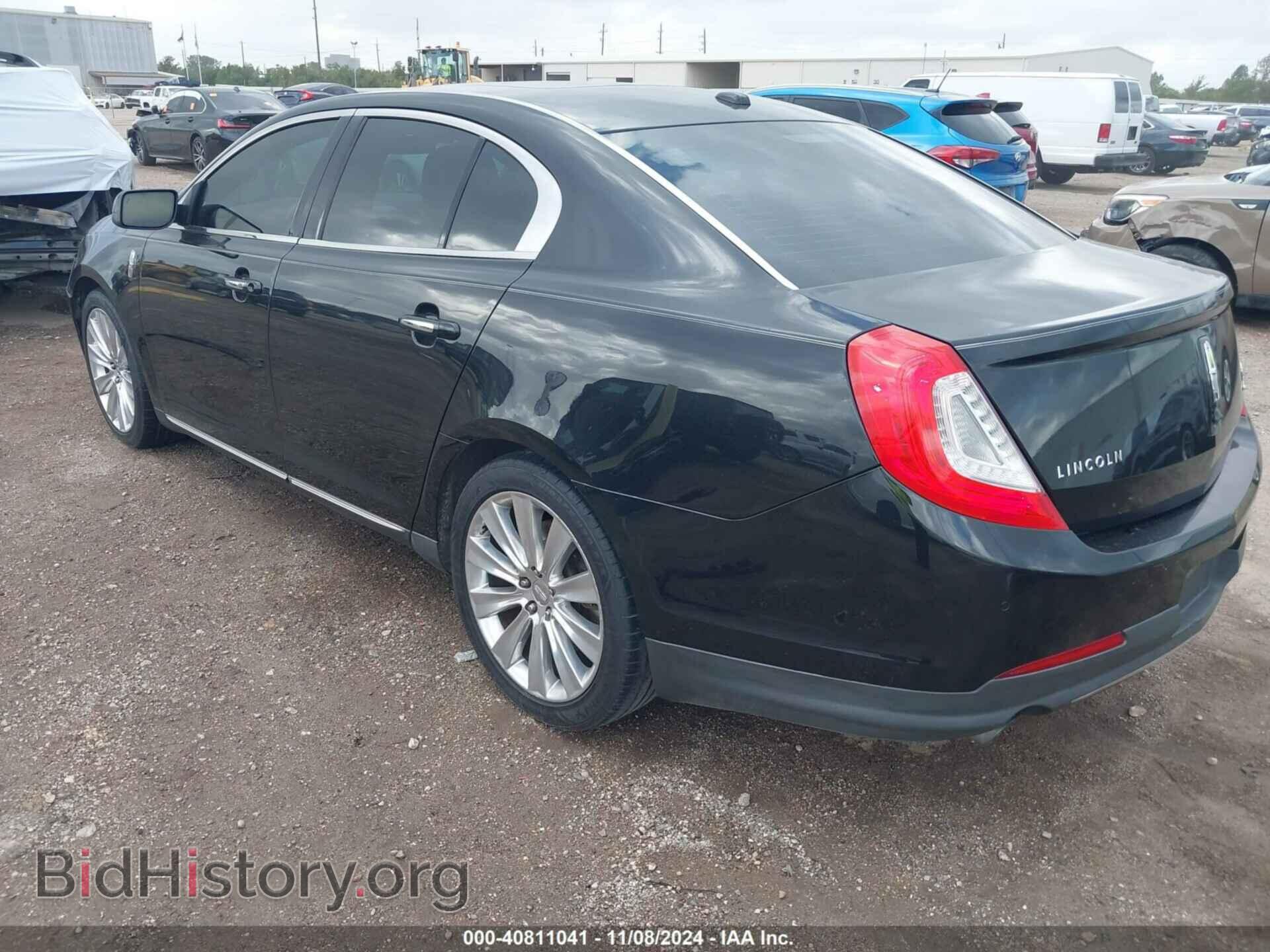 2013 LINCOLN MKS - VIN: 1LNHL9FT8DG615260 - Photo 3