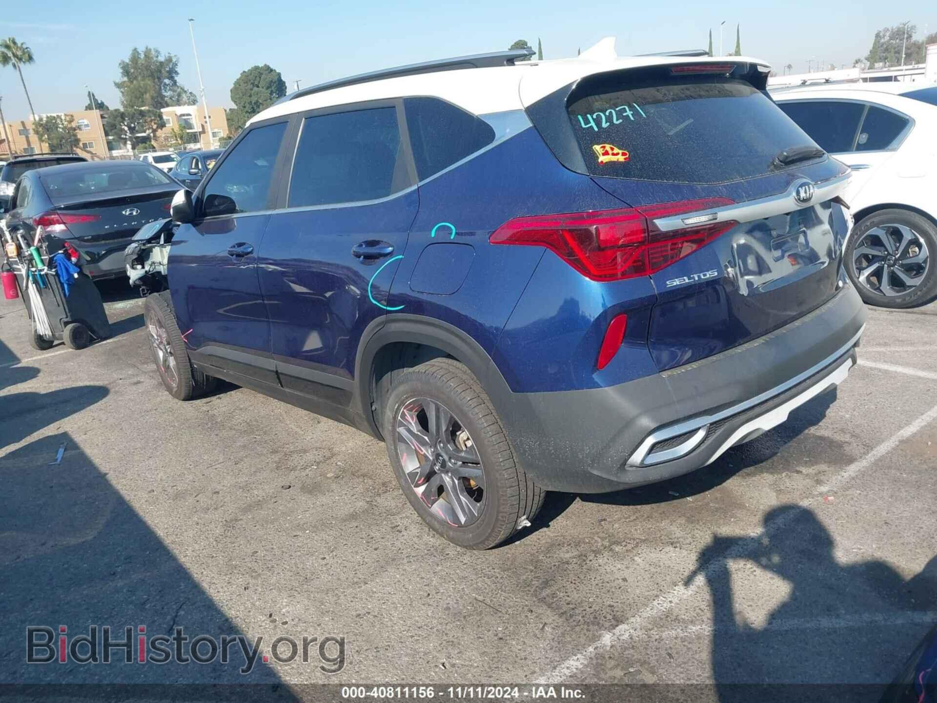 2021 KIA SELTOS - VIN: KNDEU2AA5M7121116 - Фото 3