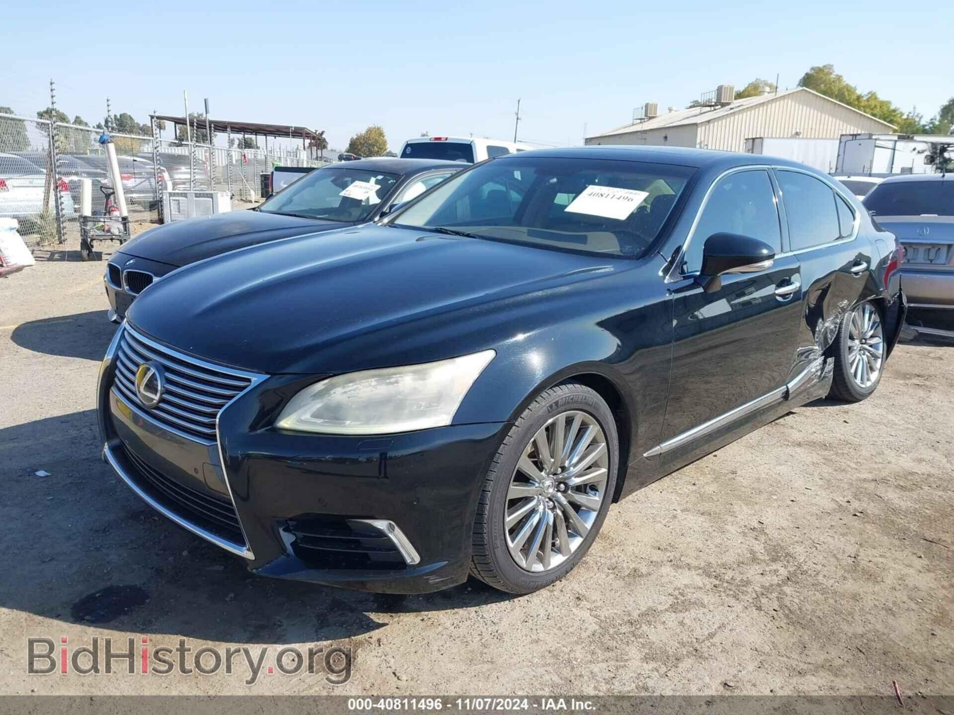 2013 LEXUS LS 460 - VIN: JTHBL1EF9D5124312 - Фото 2