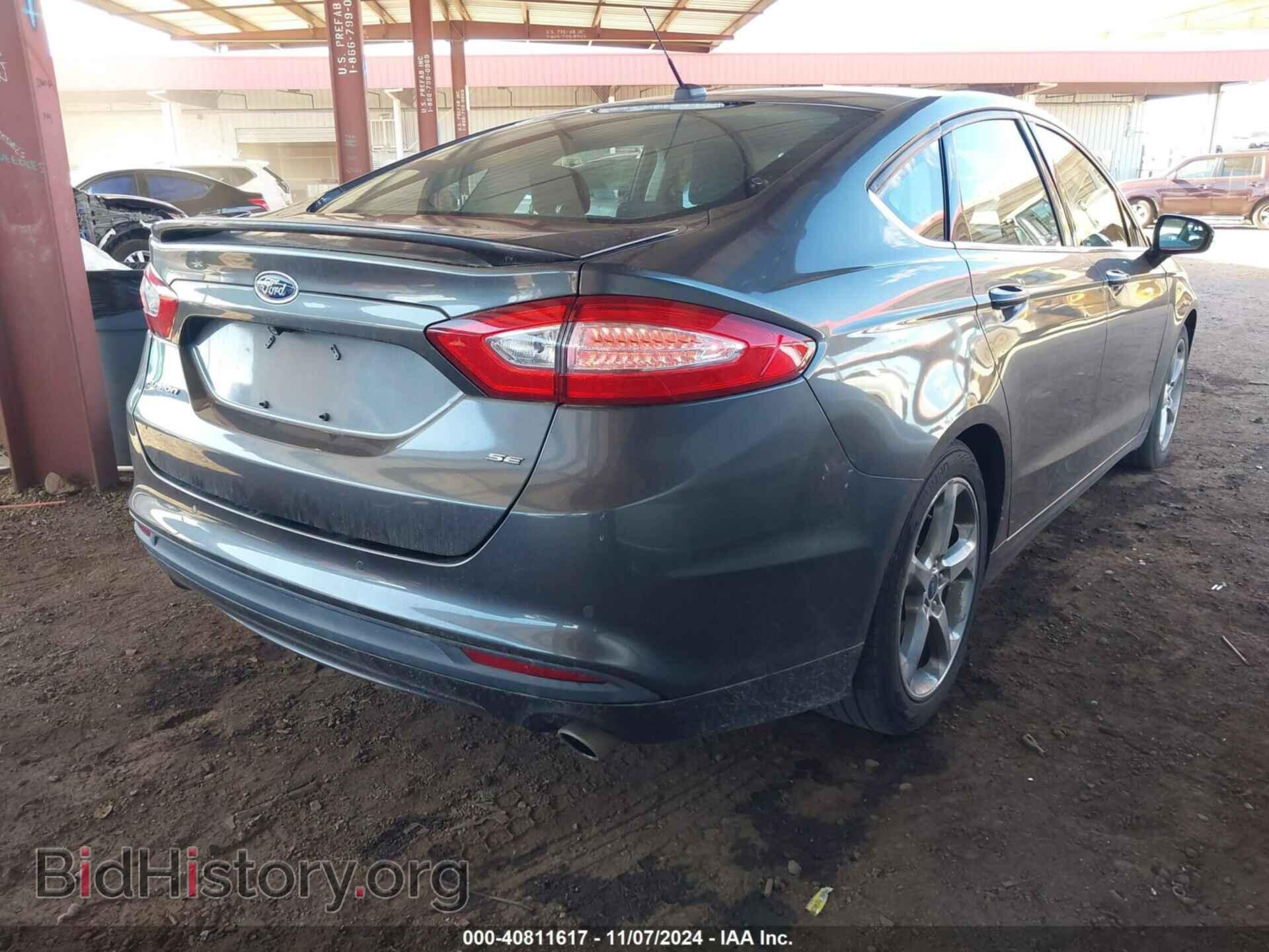 2015 FORD FUSION - VIN: 1FA6P0H70F5113438 - Фото 4