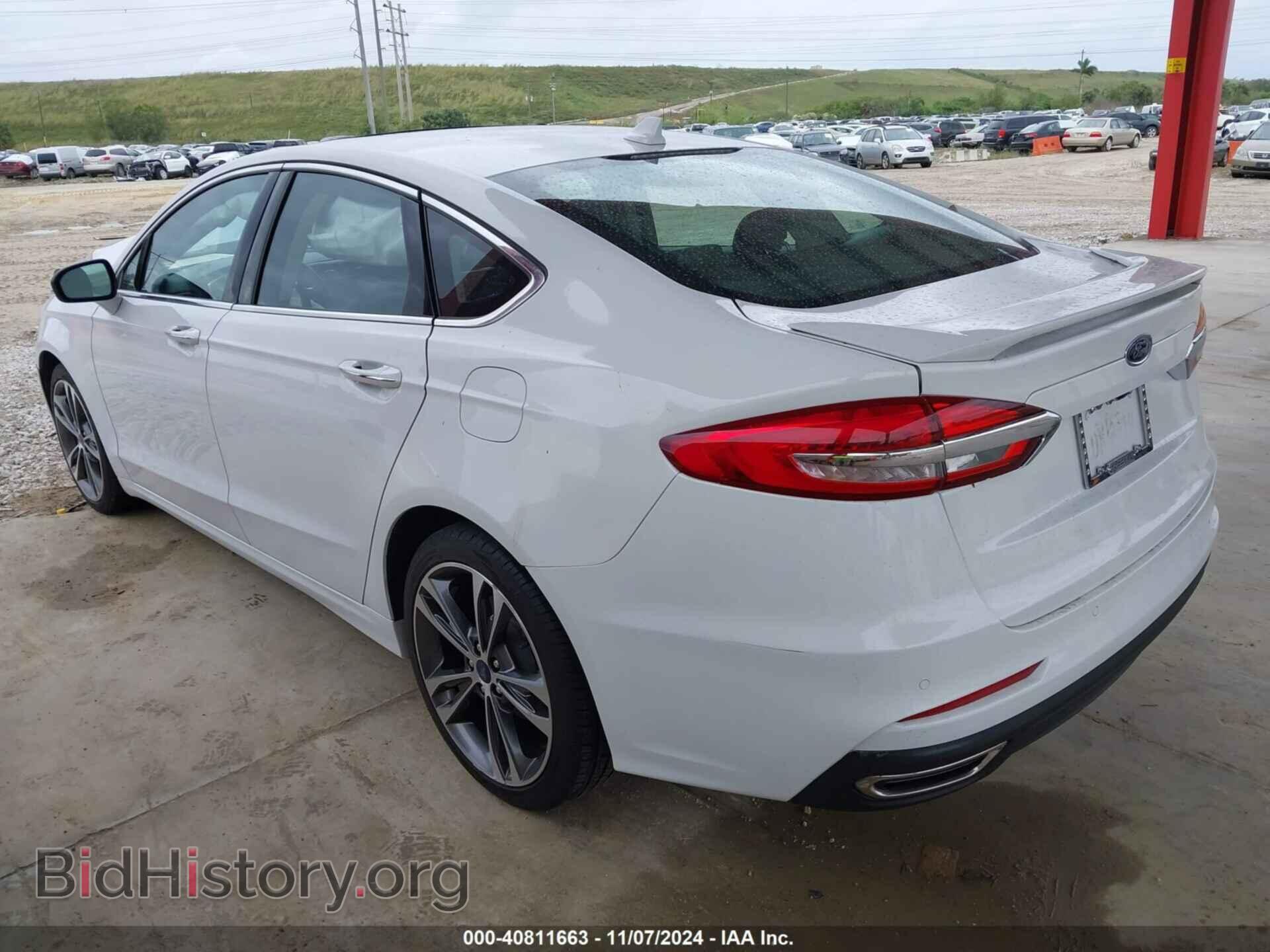 2020 FORD FUSION - VIN: 3FA6P0D93LR204395 - Фото 3