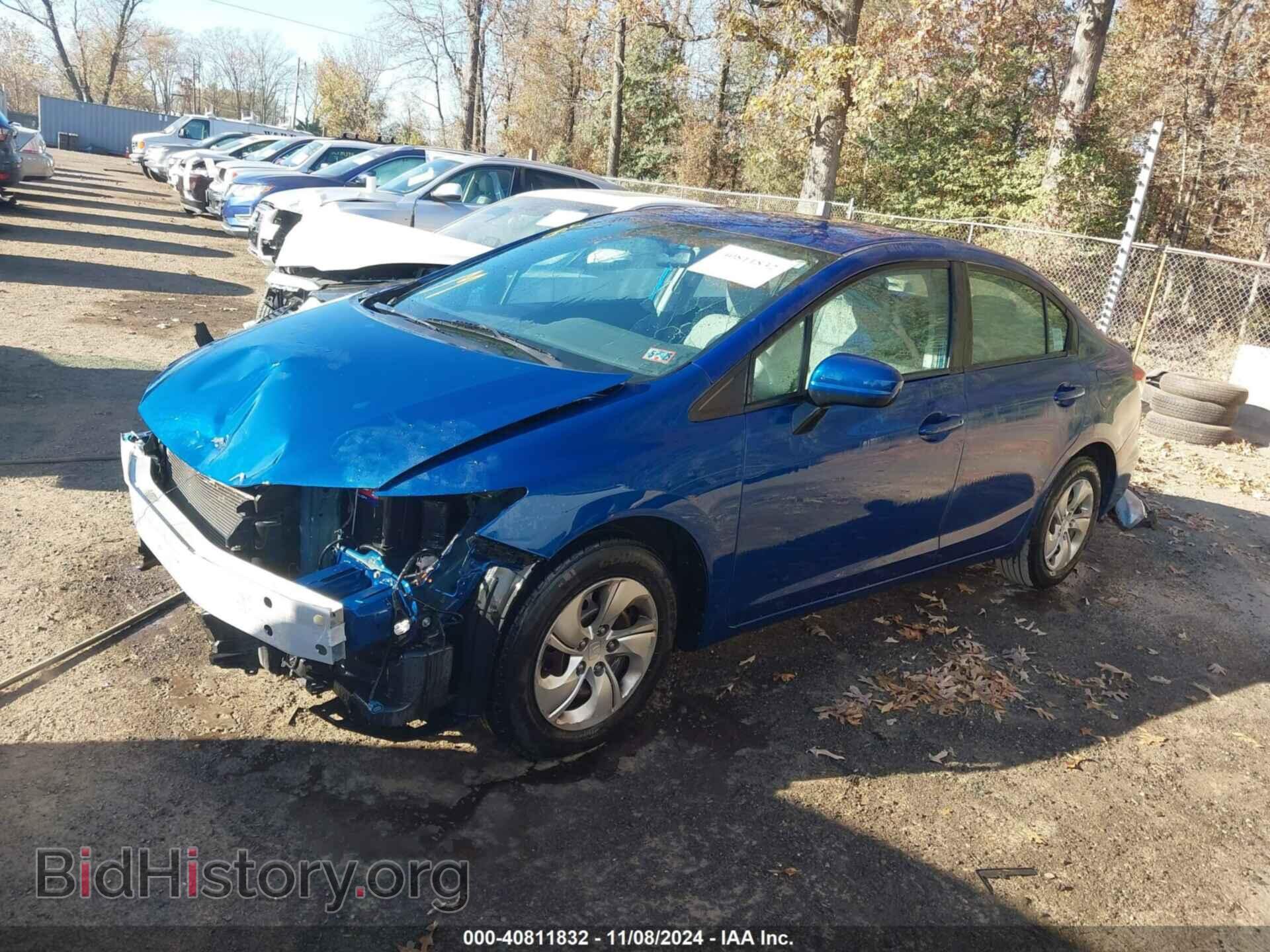 2015 HONDA CIVIC - VIN: 19XFB2F5XFE256892 - Фото 2