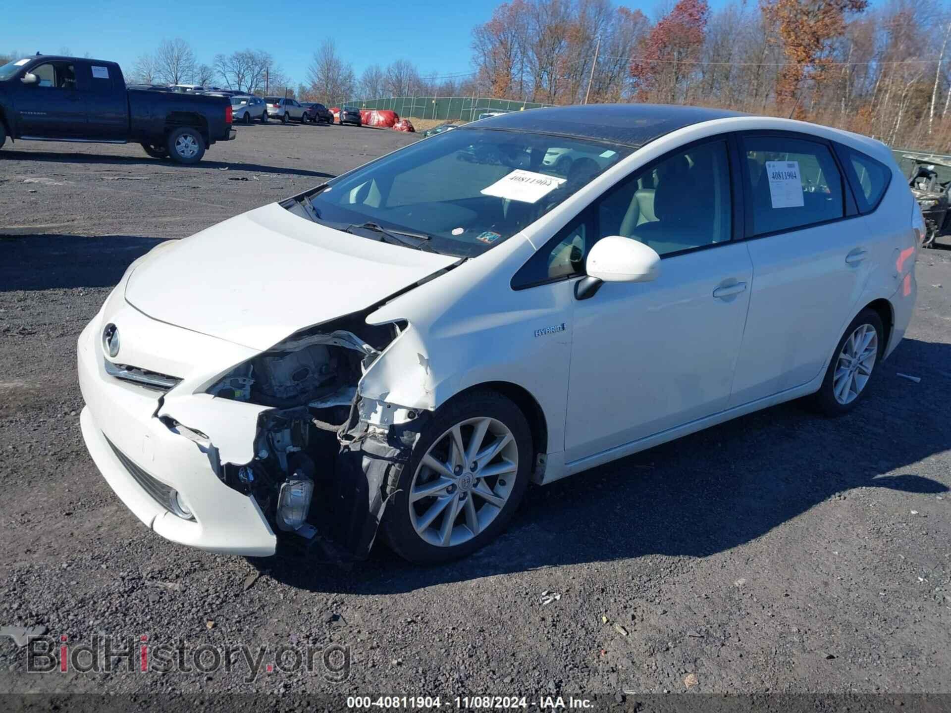 2013 TOYOTA PRIUS V - VIN: JTDZN3EU2D3216037 - Фото 2