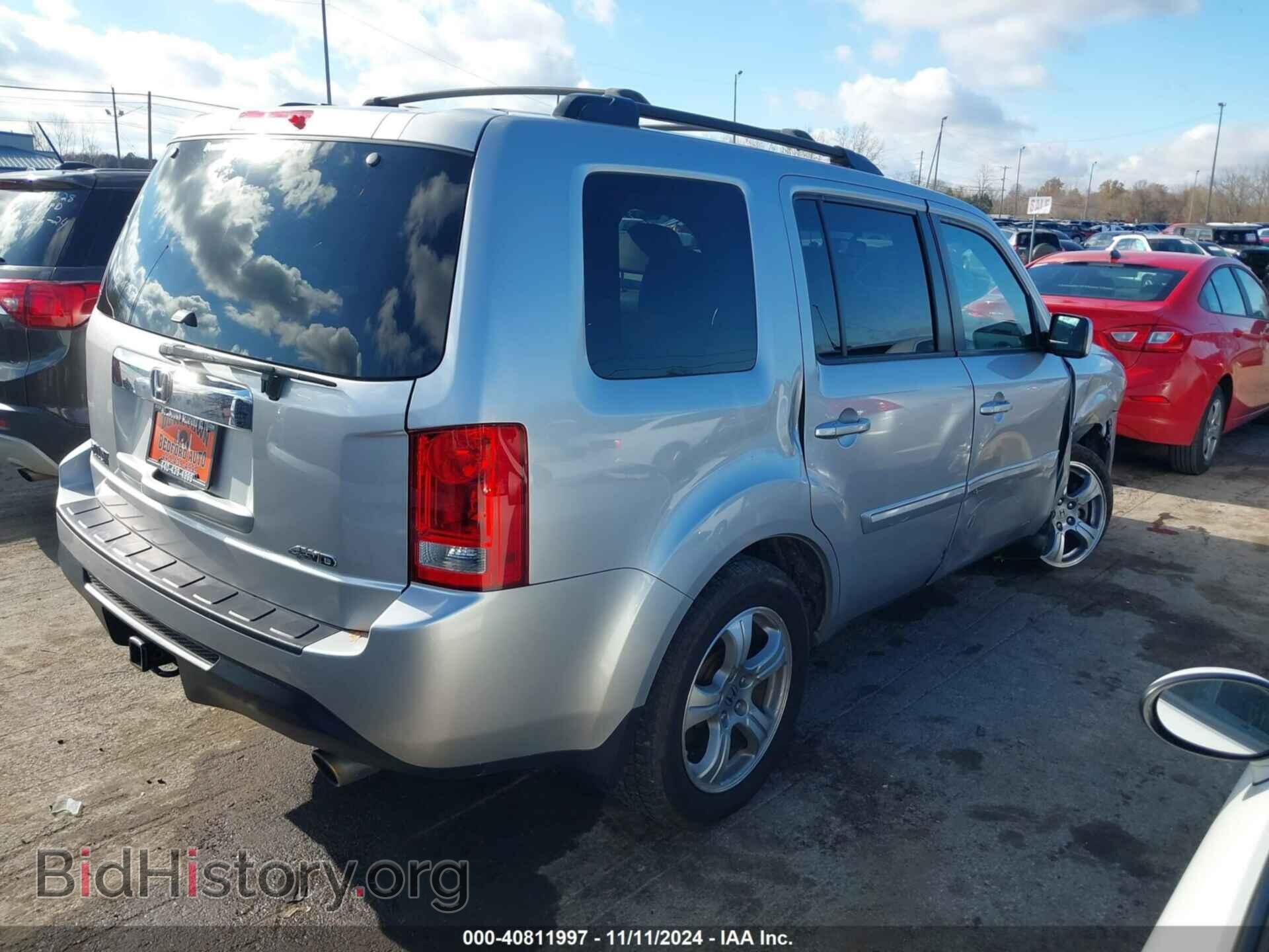 2014 HONDA PILOT - VIN: 5FNYF4H72EB039918 - Фото 4
