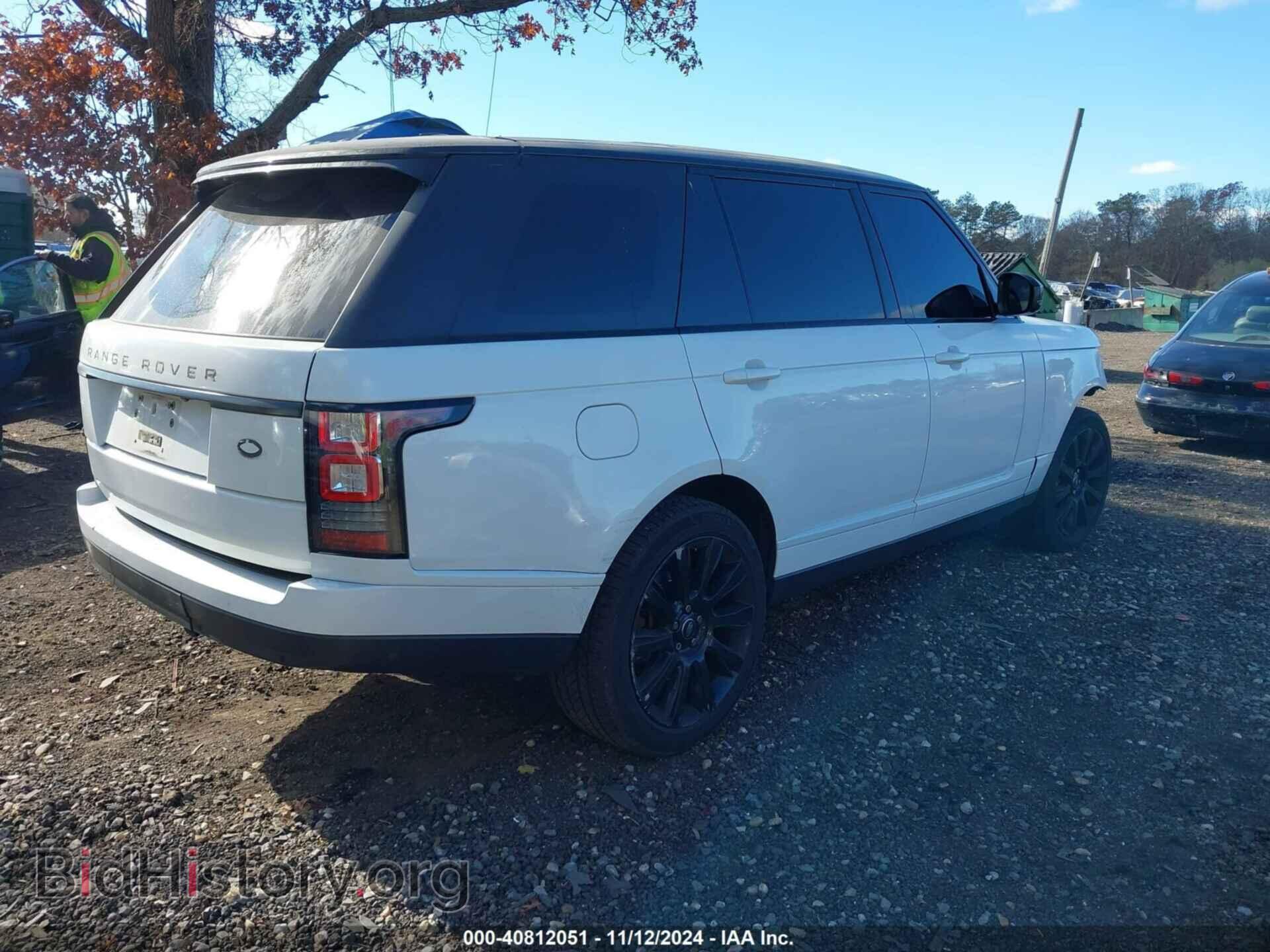 2015 LAND ROVER RANGE ROVER - VIN: SALGV3TF8FA204137 - Фото 4