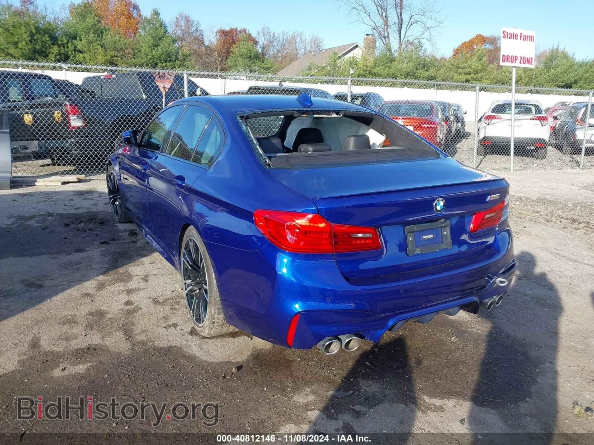 2019 BMW M5 - VIN: WBSJF0C57KB447774 - Фото 3