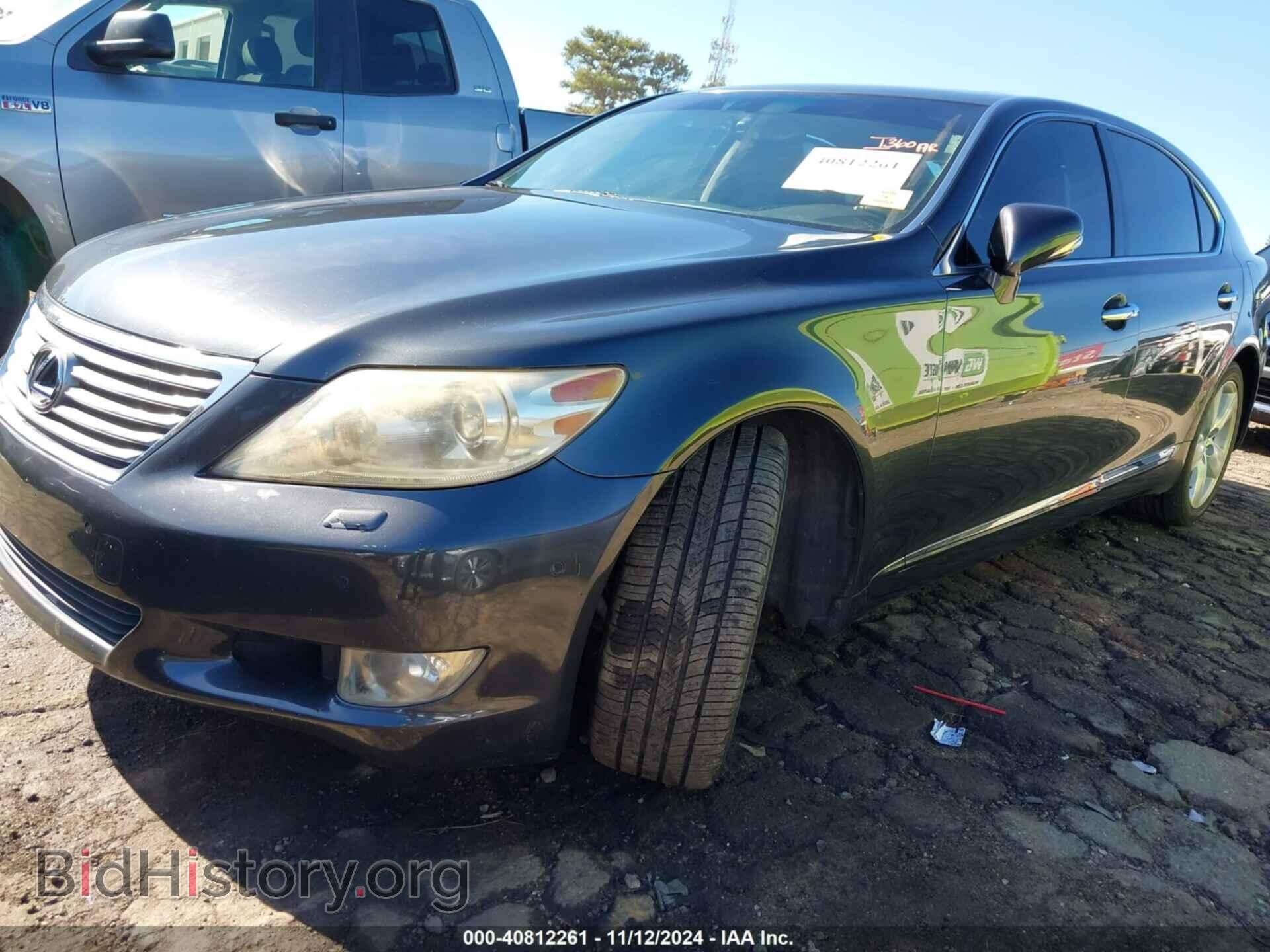 2010 LEXUS LS 460 - VIN: JTHGL5EF1A5039828 - Фото 2