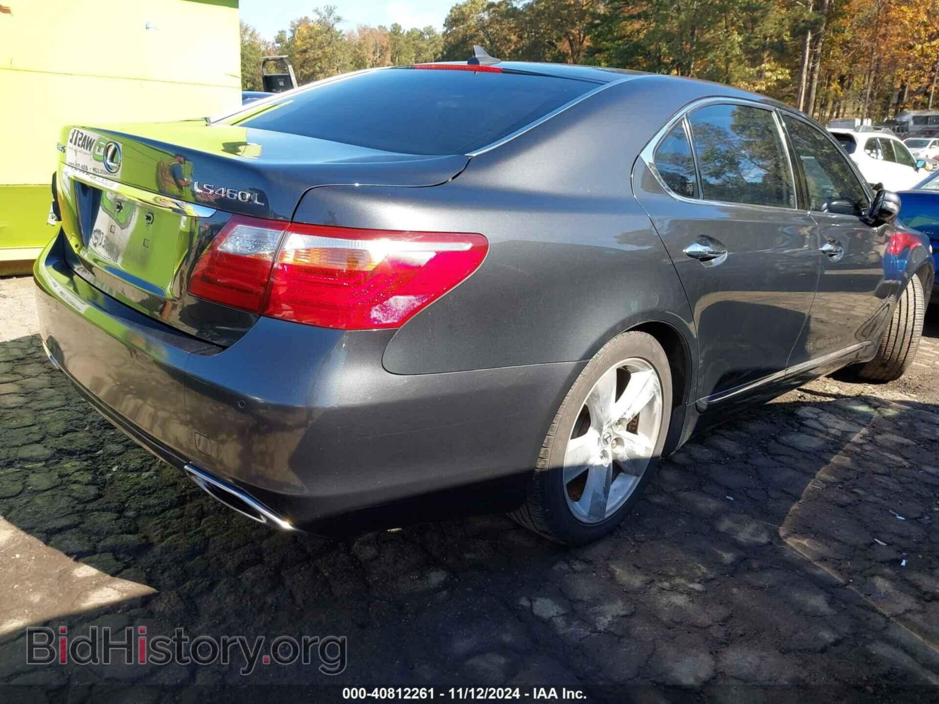 2010 LEXUS LS 460 - VIN: JTHGL5EF1A5039828 - Фото 4