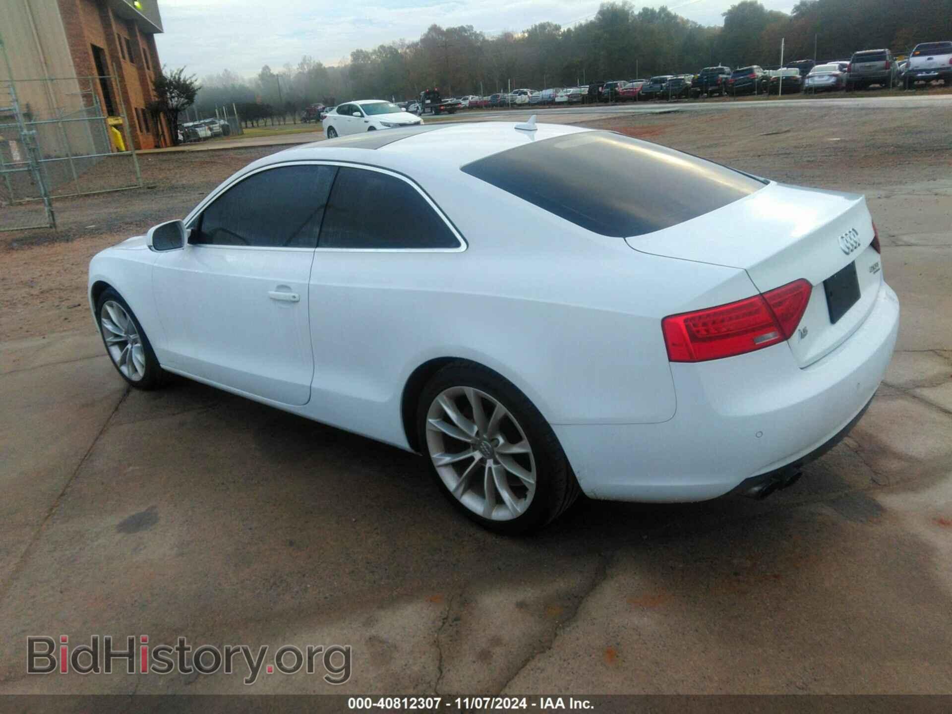 2013 AUDI A5 - VIN: WAULFAFR0DA004909 - Фото 3