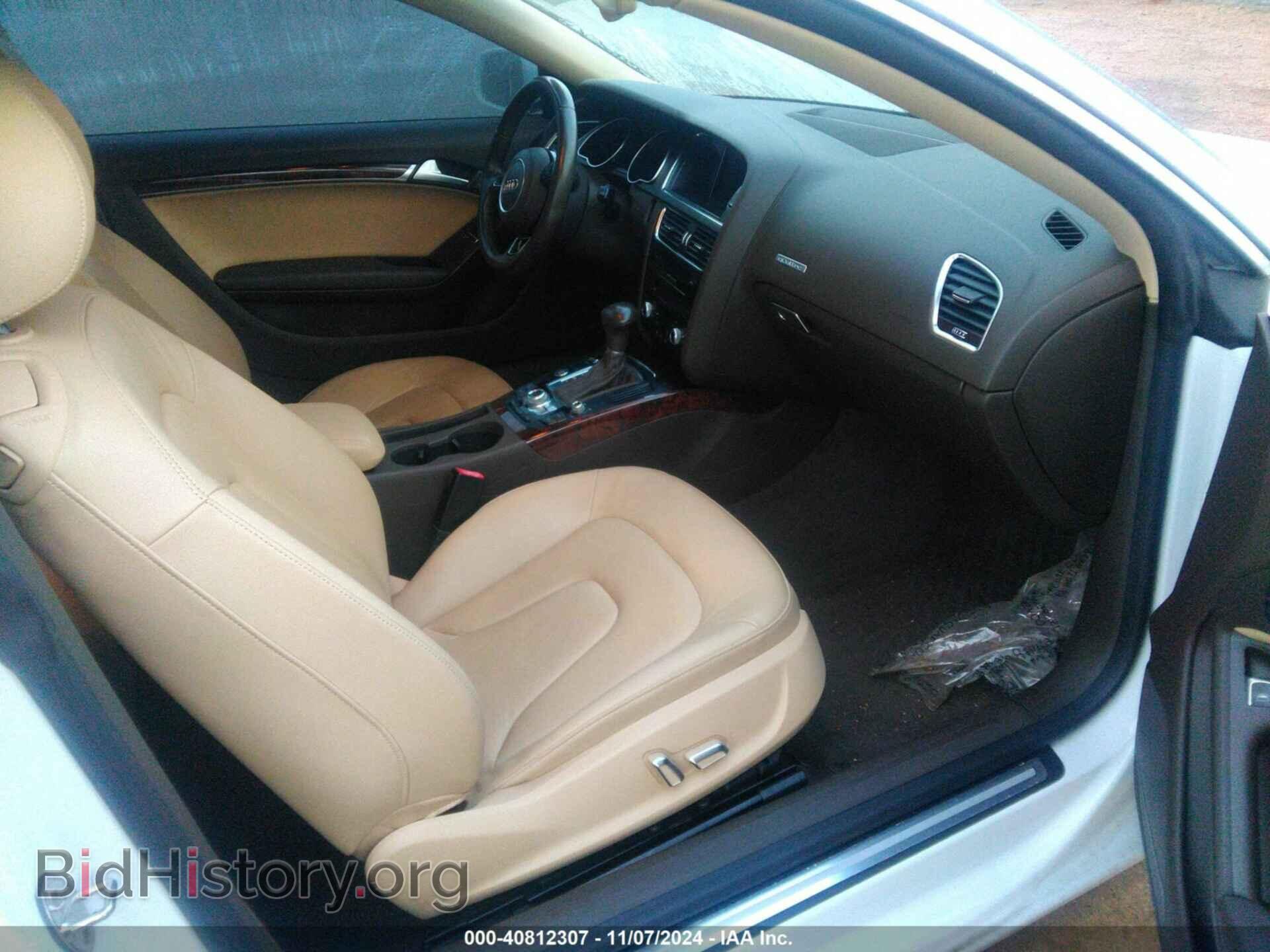 2013 AUDI A5 - VIN: WAULFAFR0DA004909 - Фото 5
