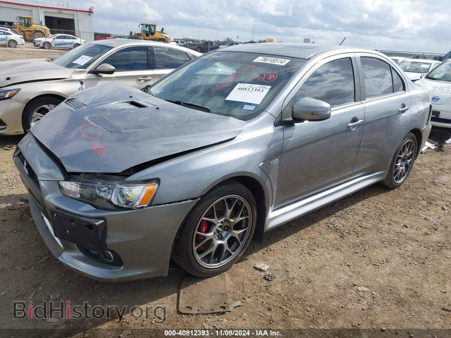 2015 MITSUBISHI LANCER EVOLUTION - VIN: JA32W5FV4FU008772 - Photo 2