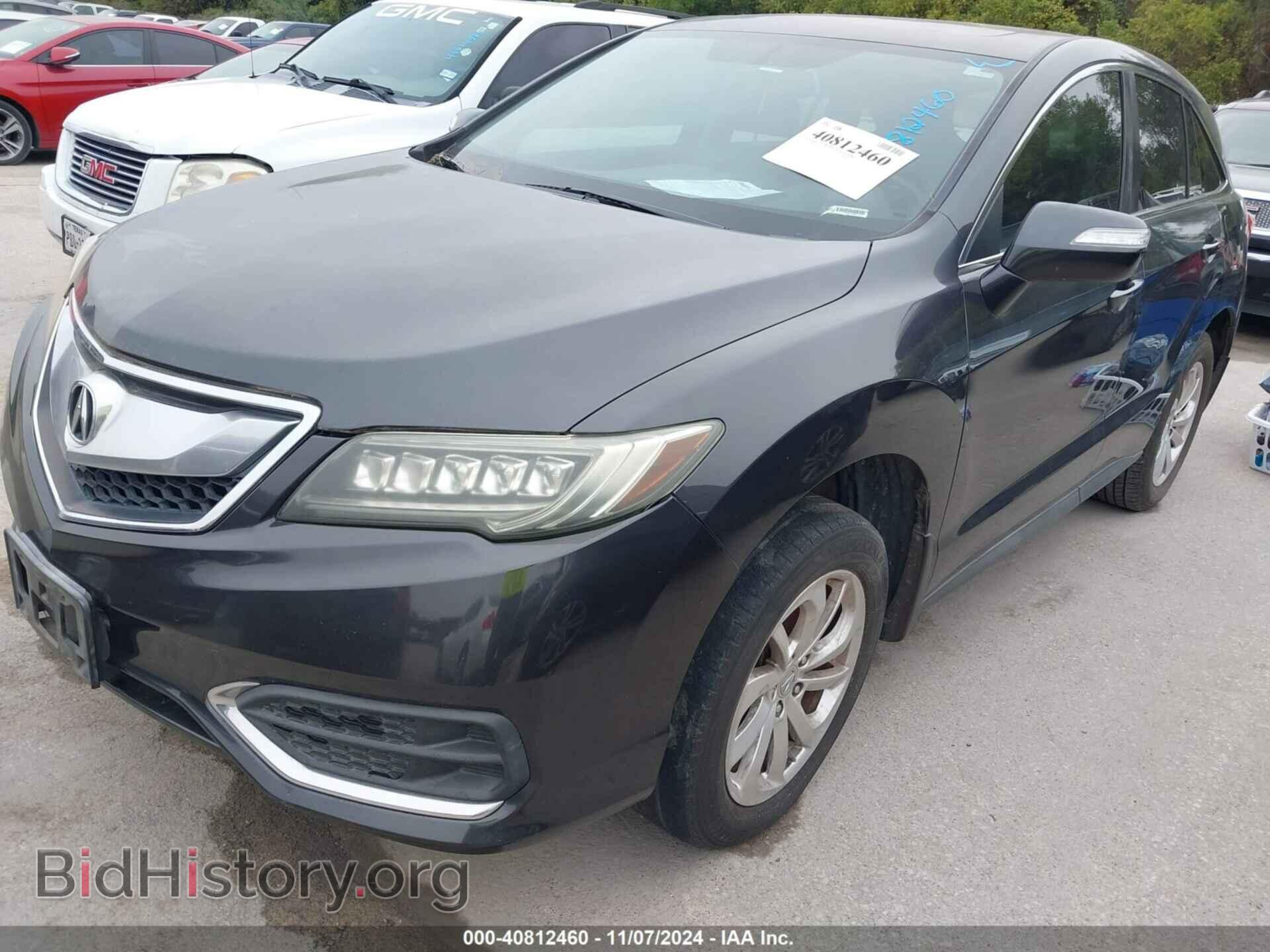 2016 ACURA RDX - VIN: 5J8TB3H33GL018266 - Фото 2