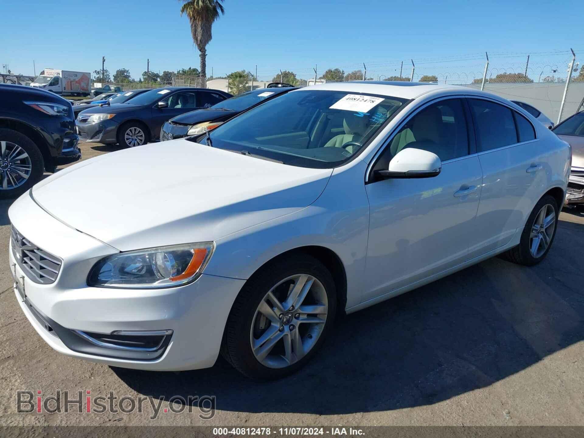 2014 VOLVO S60 - VIN: YV1612FS5E2294576 - Фото 2