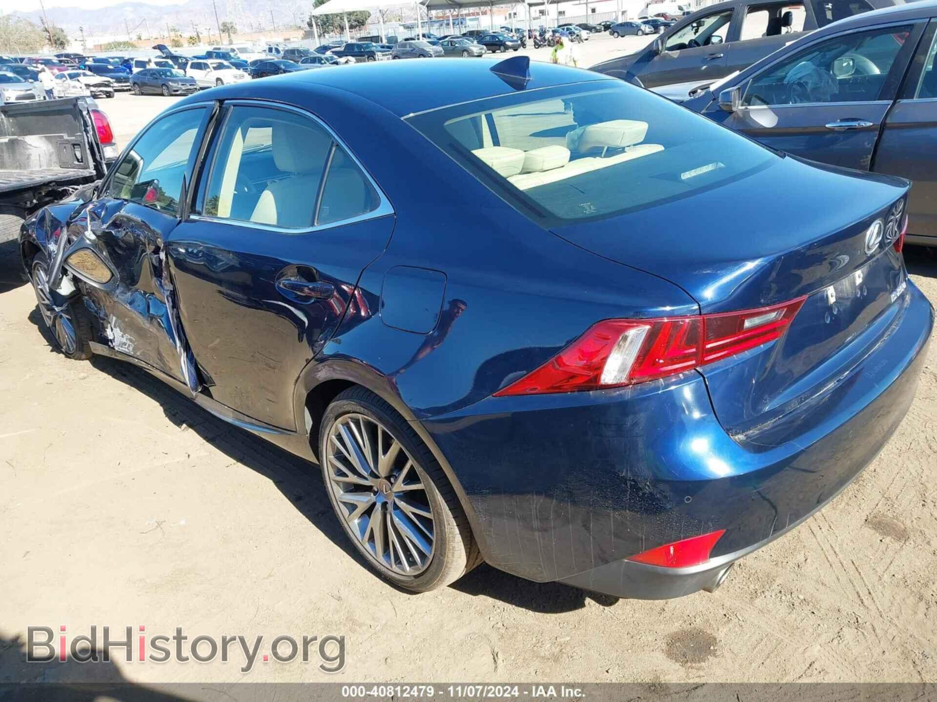 2014 LEXUS IS 250 - VIN: JTHBF1D22E5035804 - Фото 3