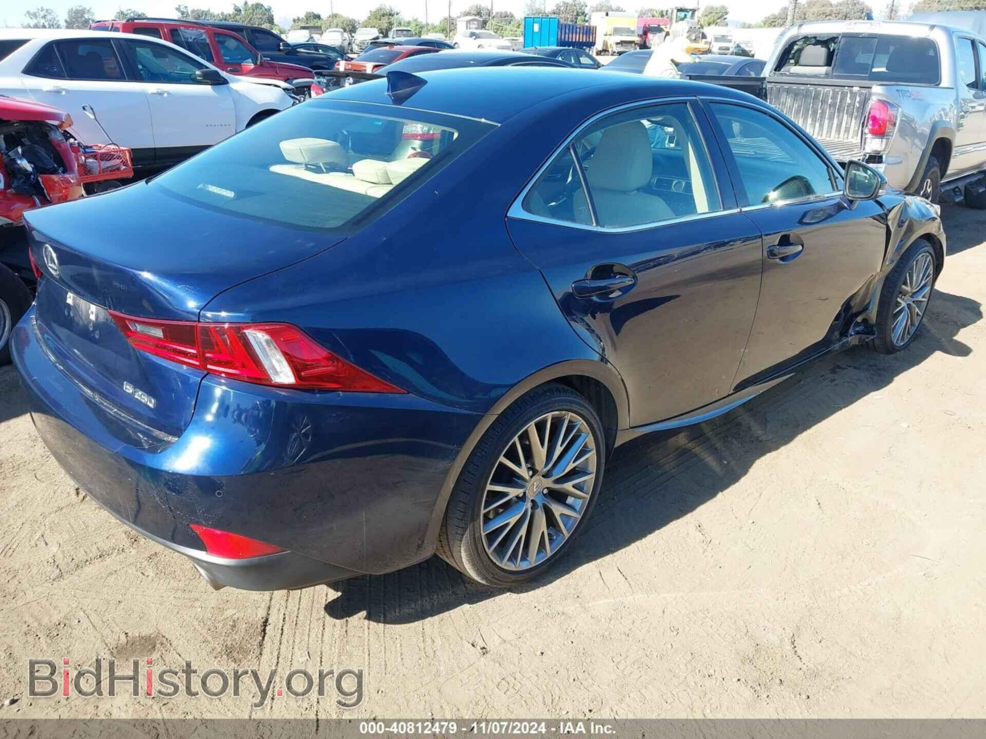 2014 LEXUS IS 250 - VIN: JTHBF1D22E5035804 - Фото 4