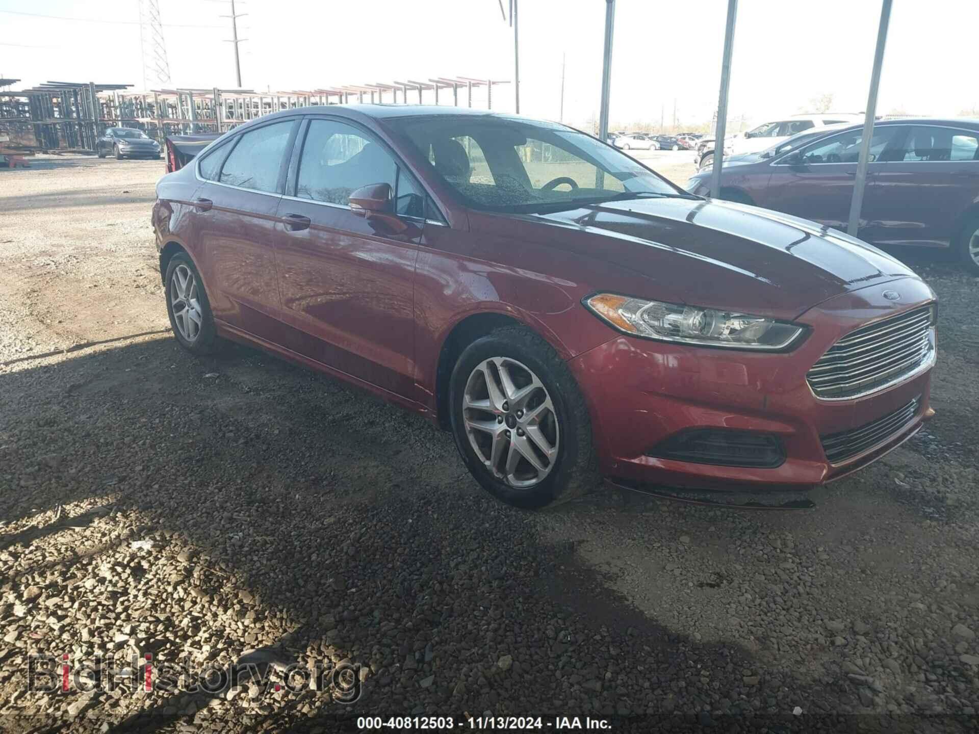 Фотография 3FA6P0H75DR224738 - FORD FUSION 2013
