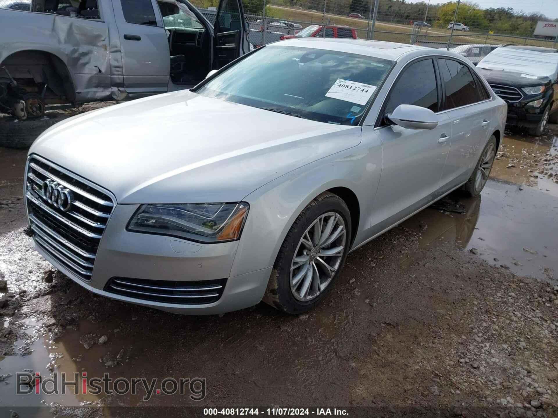 2012 AUDI A8 L - VIN: WAURVAFD5CN028972 - Фото 2