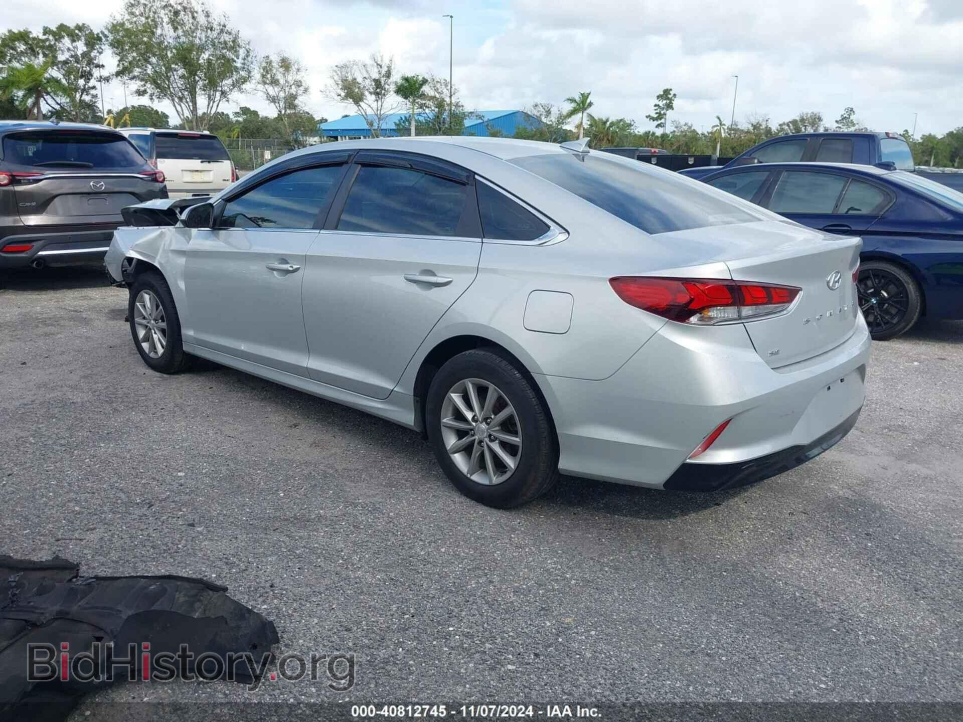 2019 HYUNDAI SONATA - VIN: 5NPE24AF9KH815247 - Фото 3