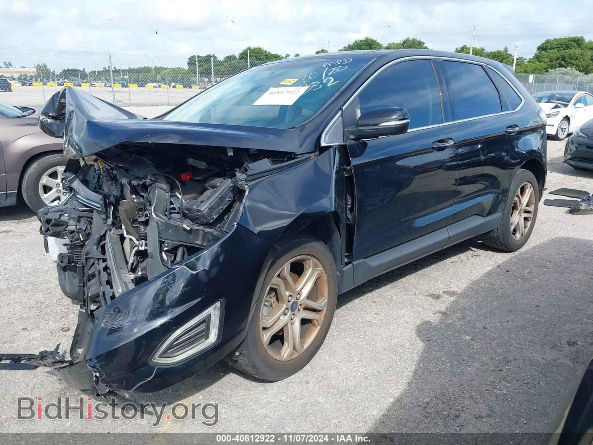 2017 FORD EDGE - VIN: 2FMPK3K9XHBB05382 - Фото 2