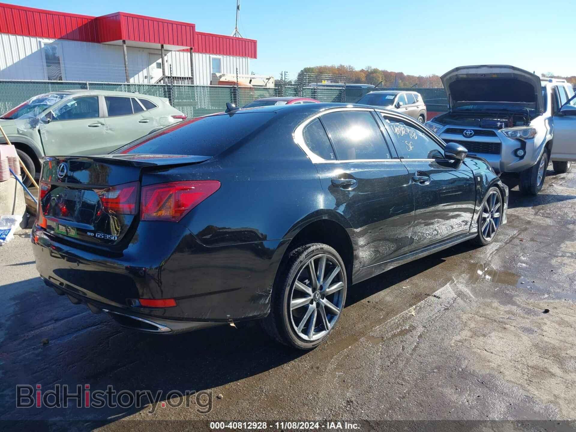 2013 LEXUS GS - VIN: JTHCE1BL7D5000239 - Фото 4