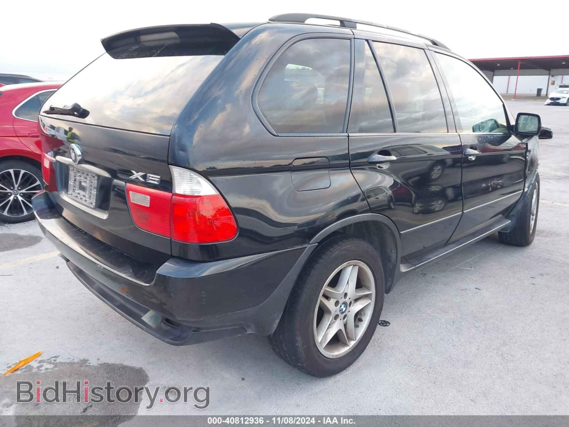 2005 BMW X5 - VIN: 5UXFA13595LY01826 - Фото 4
