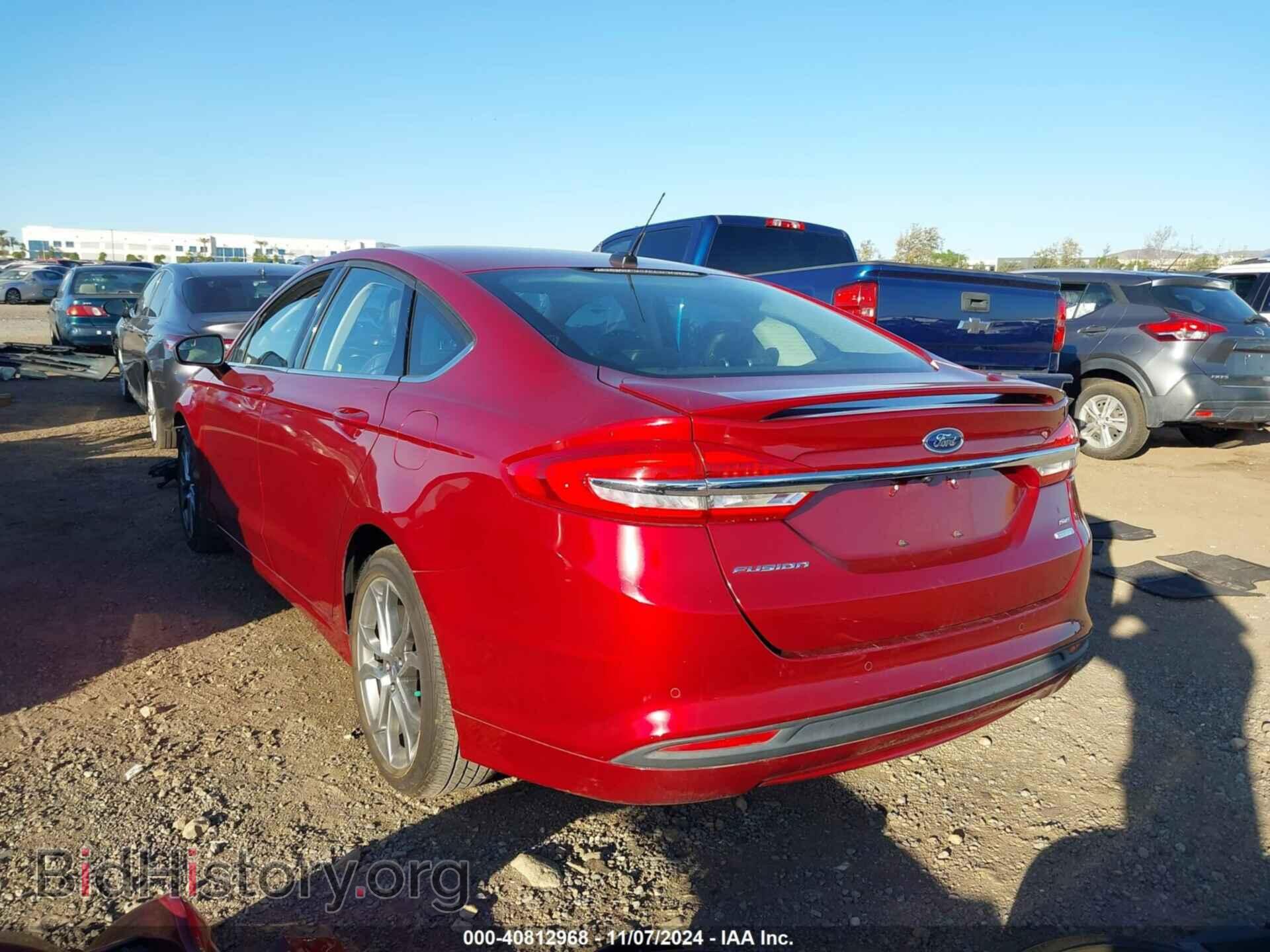 2017 FORD FUSION - VIN: 3FA6P0HD5HR157845 - Фото 3