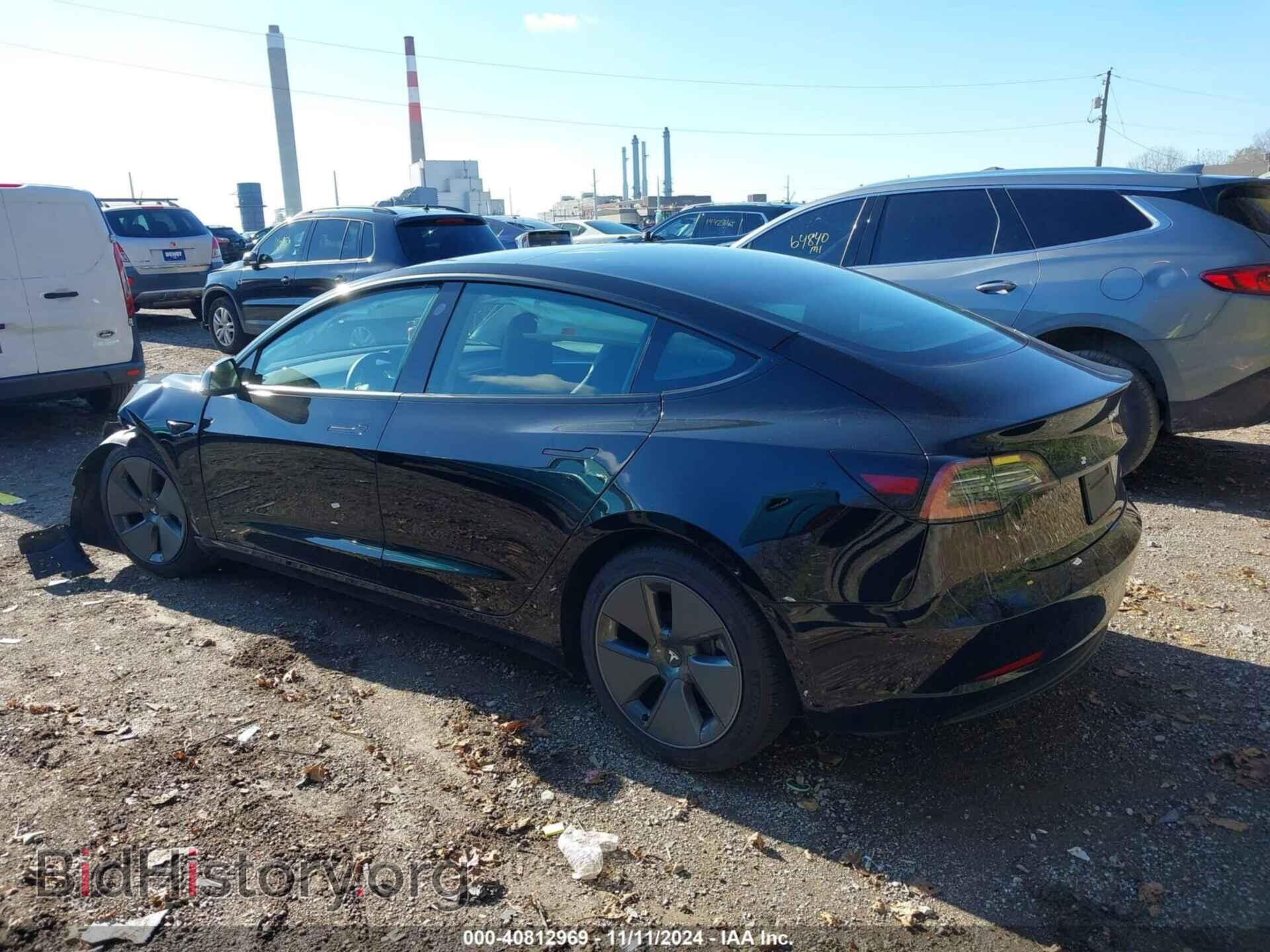 2022 TESLA MODEL 3 - VIN: 5YJ3E1EB1NF260950 - Фото 3