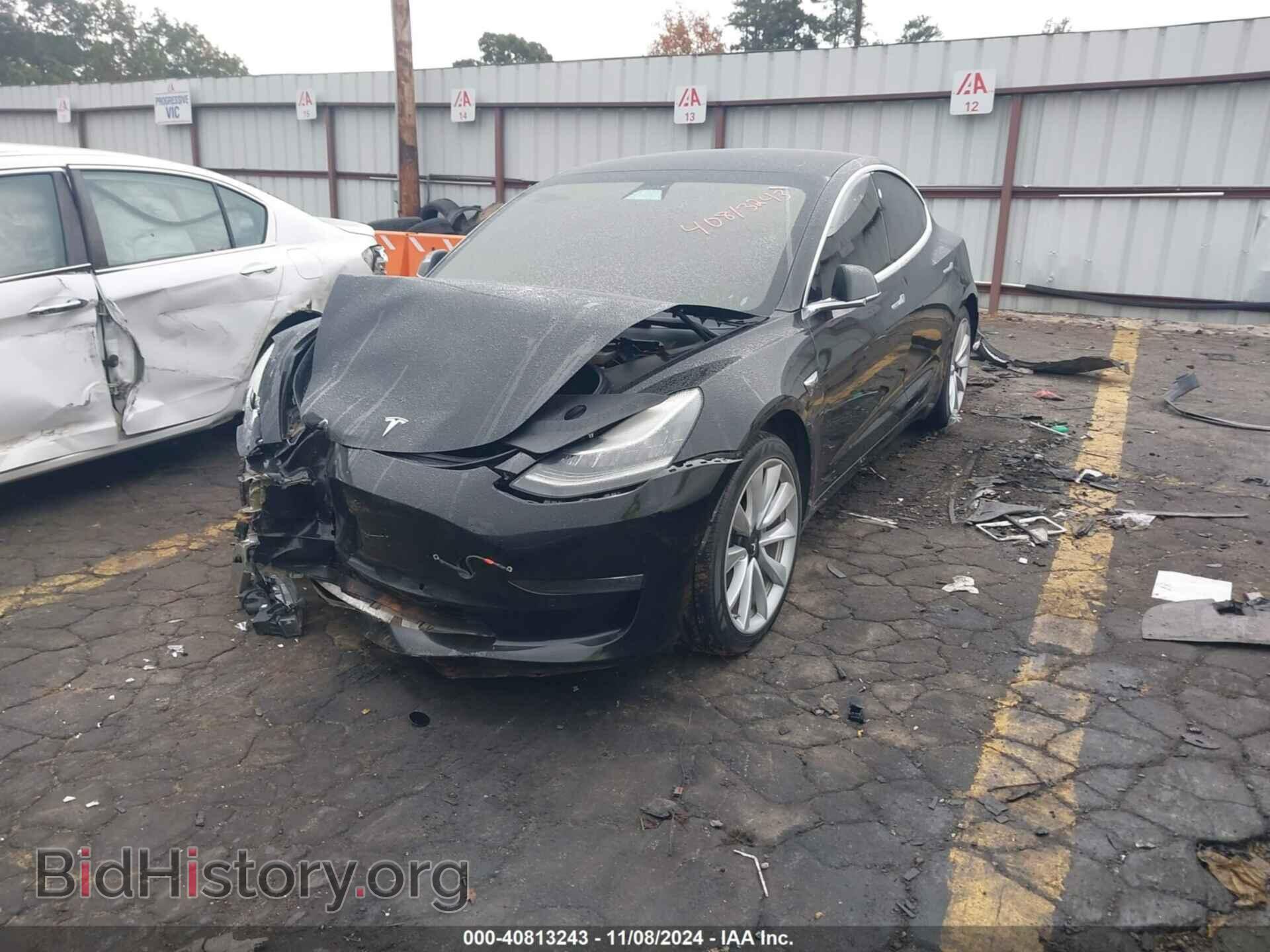 2019 TESLA MODEL 3 - VIN: 5YJ3E1EAXKF417068 - Фото 2