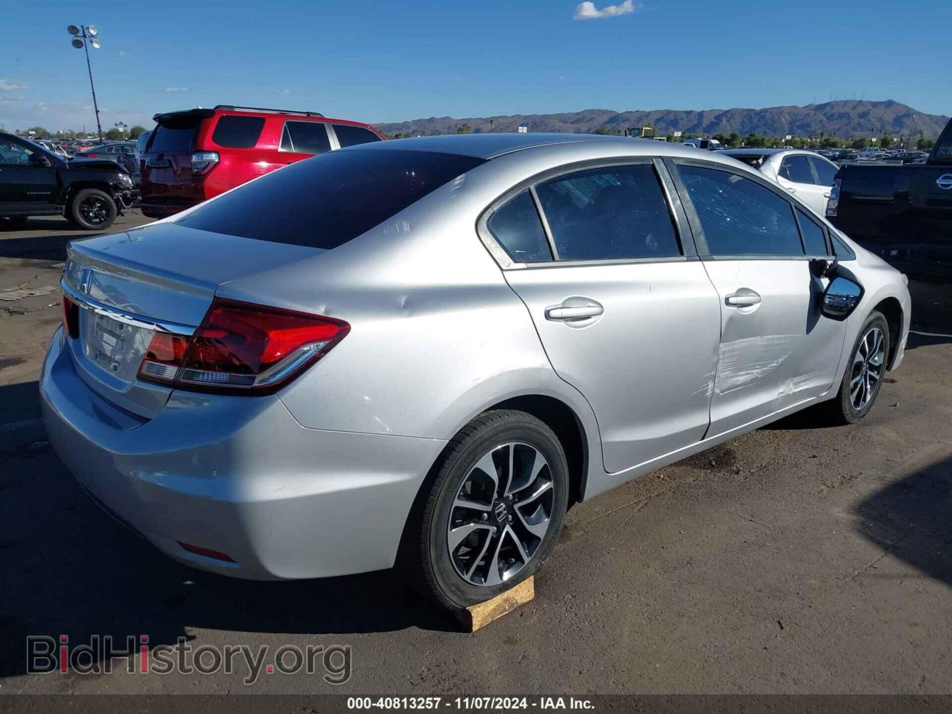 2013 HONDA CIVIC - VIN: 19XFB2F9XDE072083 - Фото 4