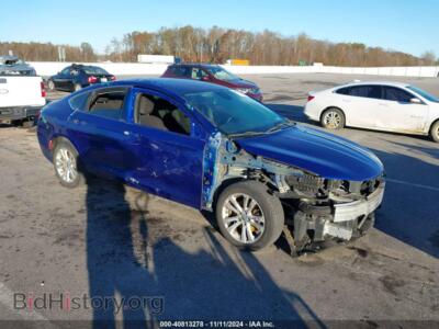 2015 Chrysler 200 Limited, синий — VIN 1C3CCCAB4FN664047, IAAI