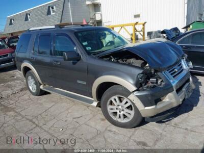 2007 Ford EXPLORER Eddie Bauer, black — VIN 1FMEU74E37UB18678, IAAI